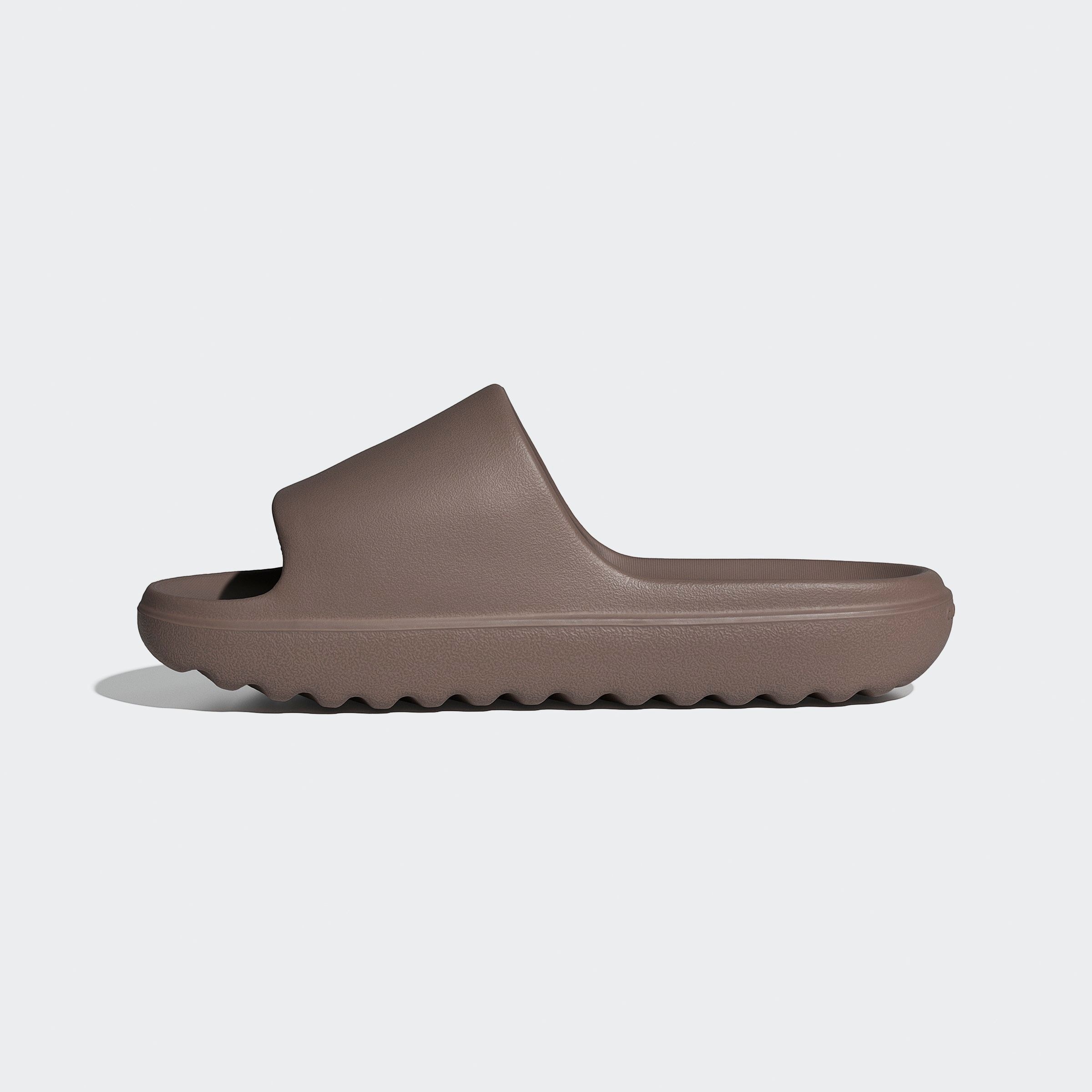 Badesandale ADIDAS SPORTSWEAR "LUMIA ADILETTE", Damen, Gr. 43, braun (trace braun, trace braun, trace braun), Synthetik, Schuhe, Badelatschen 2