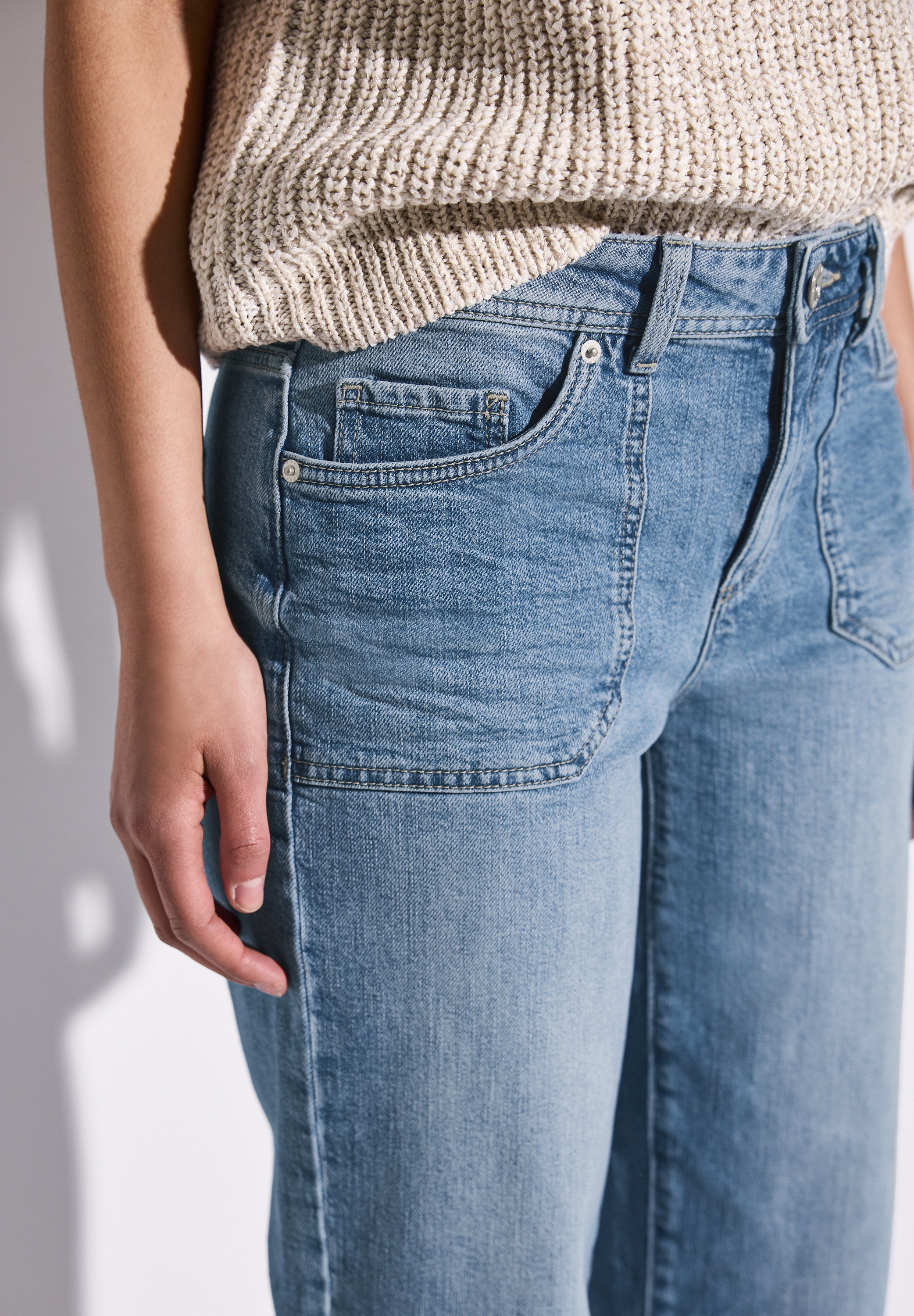 Thumbnail - STREET ONE Straight-Jeans, im Five-Pocket Style