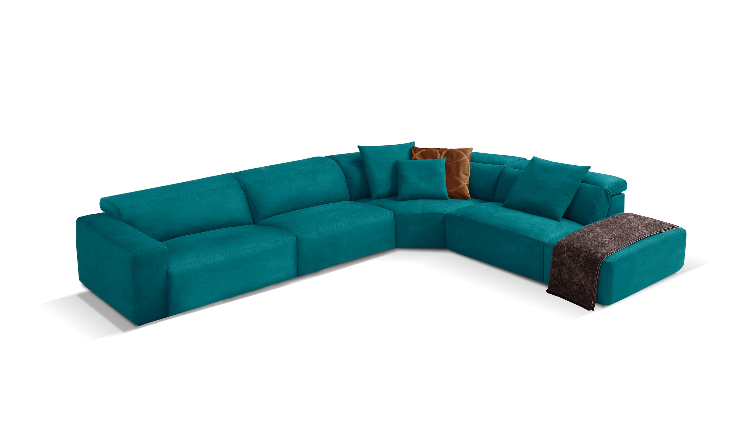 Egoitaliano Ecksofa "Beverly, extravangantes Designsofa mit erstklassigem S günstig online kaufen