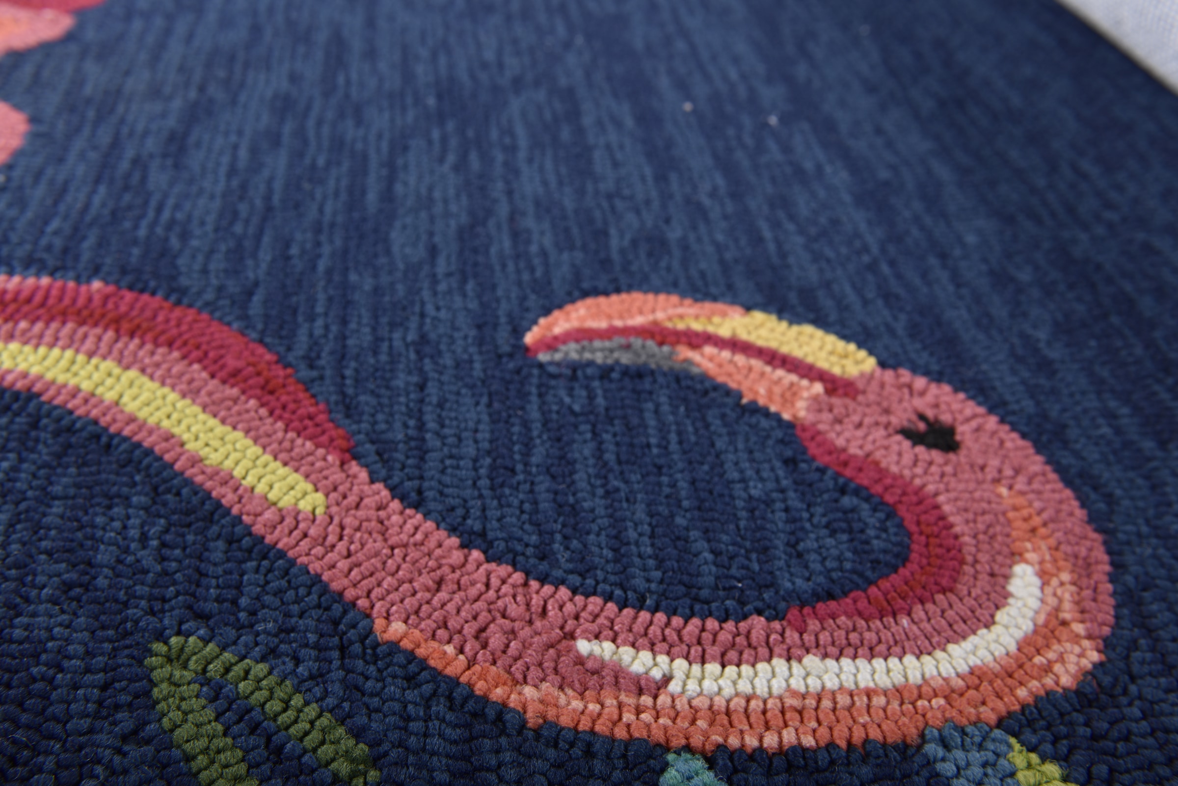 Gino Falcone Teppich »Rosetta 020 Flamingos«, rechteckig, 15 mm Höhe, besonders weich durch Microfaser, In- und Outdoor geeignet, Wohnzimmer