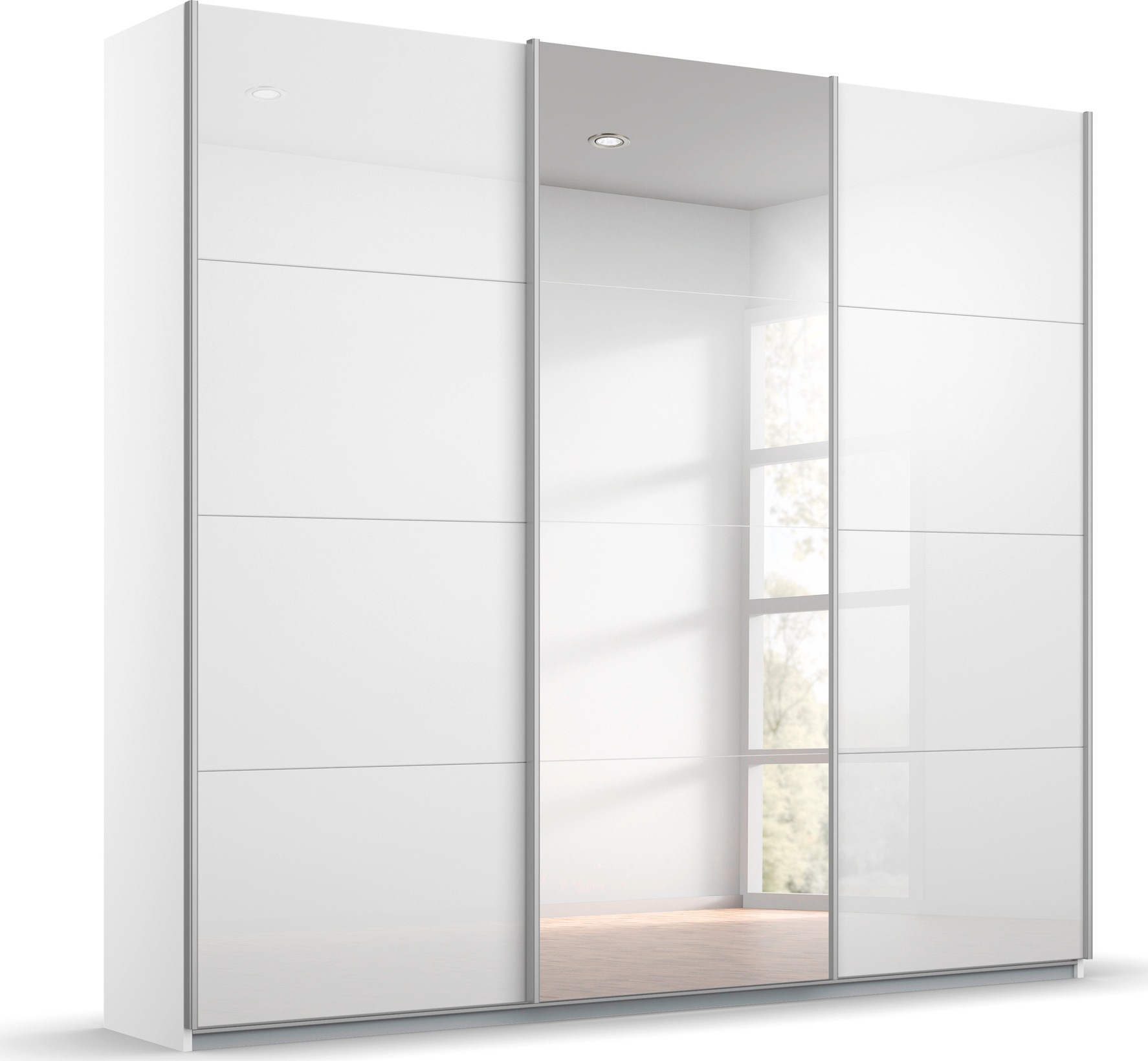 rauch Schwebetürenschrank "Kleiderschrank Schrank Garderobe KOLUNA Hochglan günstig online kaufen