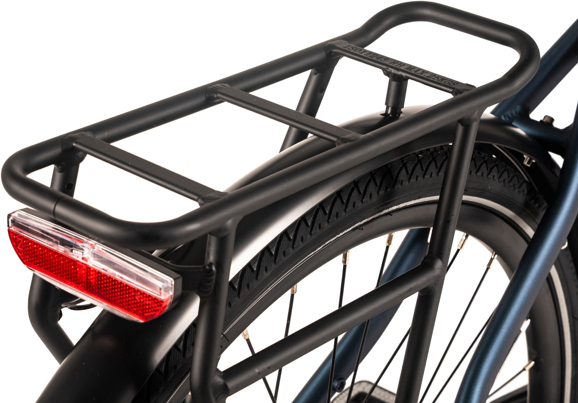 Adore E-Bike »28" Alu Trekking E-Bike ATR-190 Heckmotor 50NM / 15Ah Dunkelblau matt«, 24 Gang, Shimano, Tourney, Heckmotor 250 W