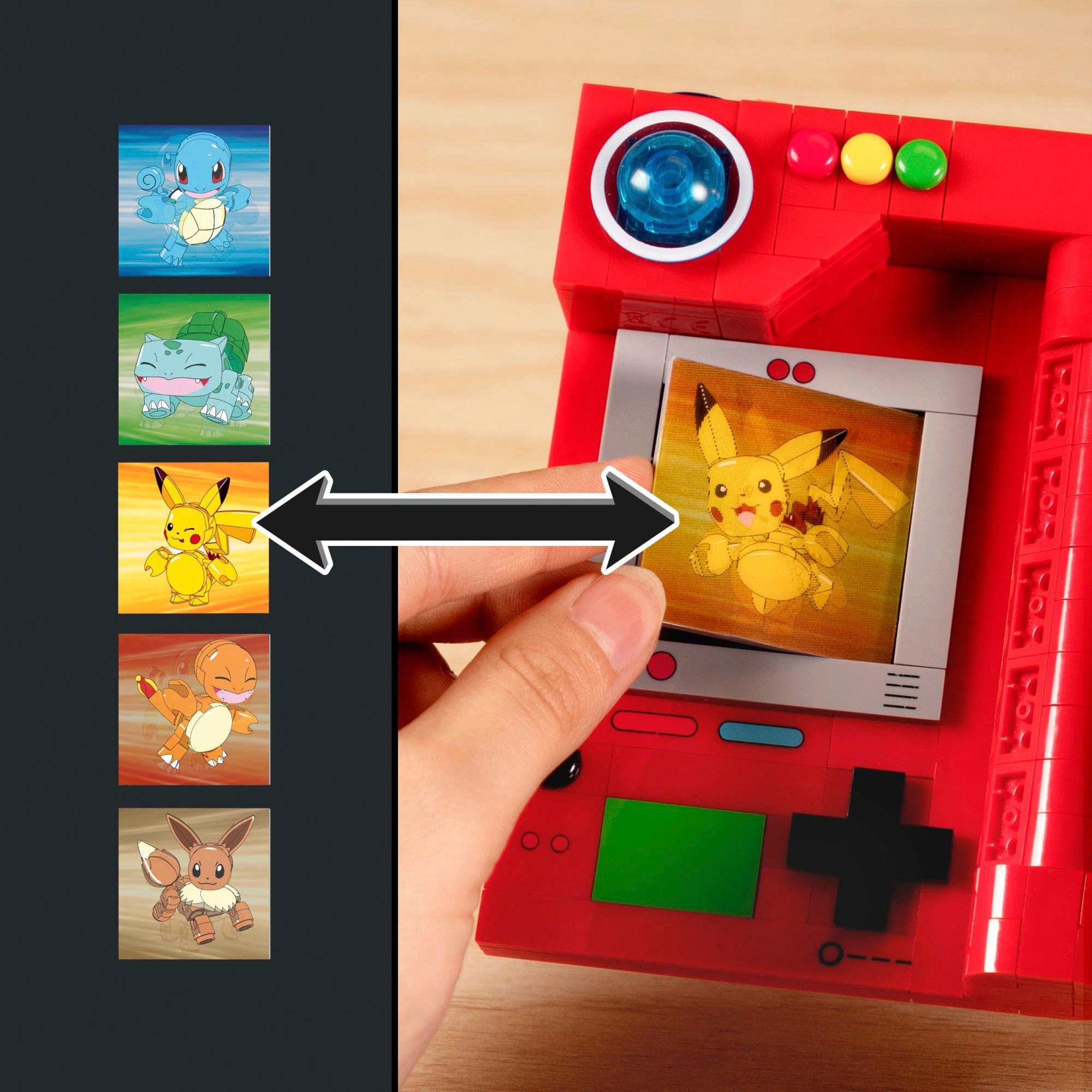 MEGA Konstruktions-Spielset »MEGA Pokémon Kanto-Region Pokédex Bauset«, (322 St.)