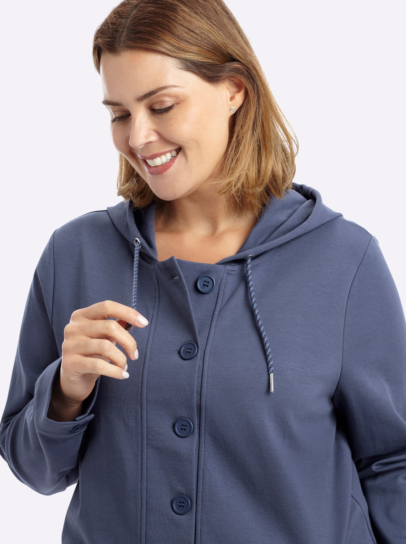 Sheego Shirtjacke »Blouson« 1
