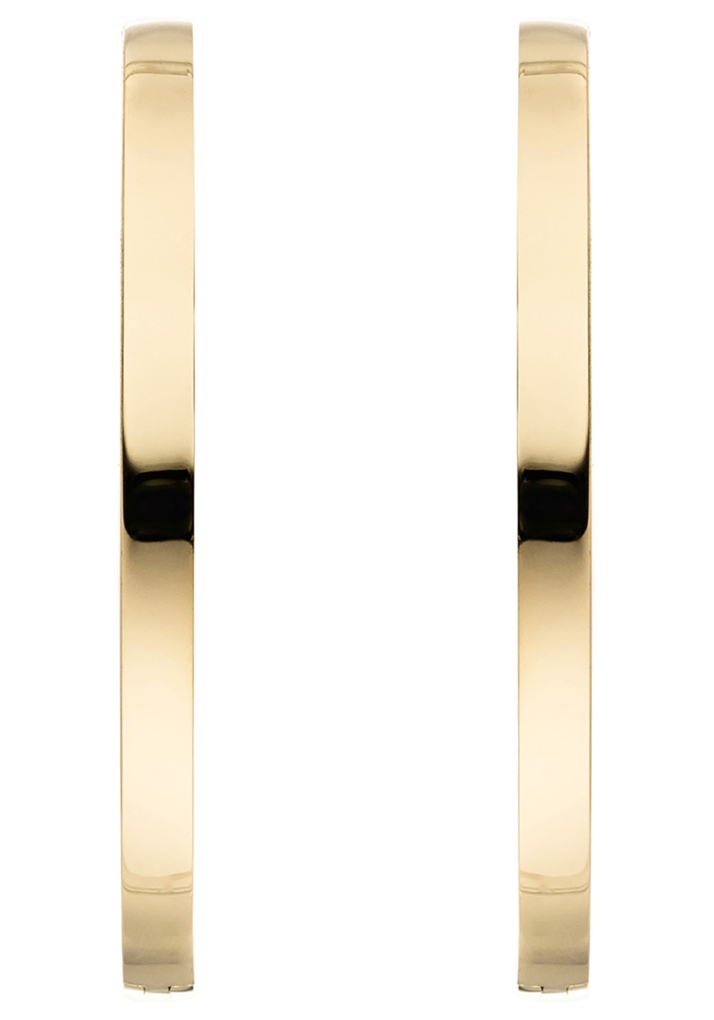 JOBO Paar Creolen »rund Ohrringe 25 mm« 8 Karat 333 Gold