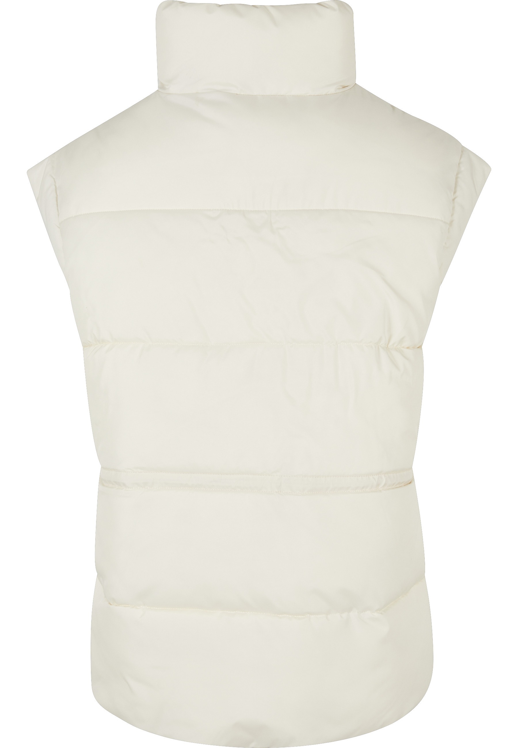 URBAN CLASSICS Jerseyweste »Urban Classics Damen Ladies Waisted Puffer Vest« 1 Stk.