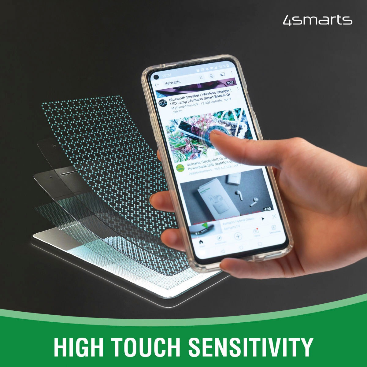4smarts Displayschutzfolie »4Smarts Second Glass X-Pro Full Cover für iPhone 13«