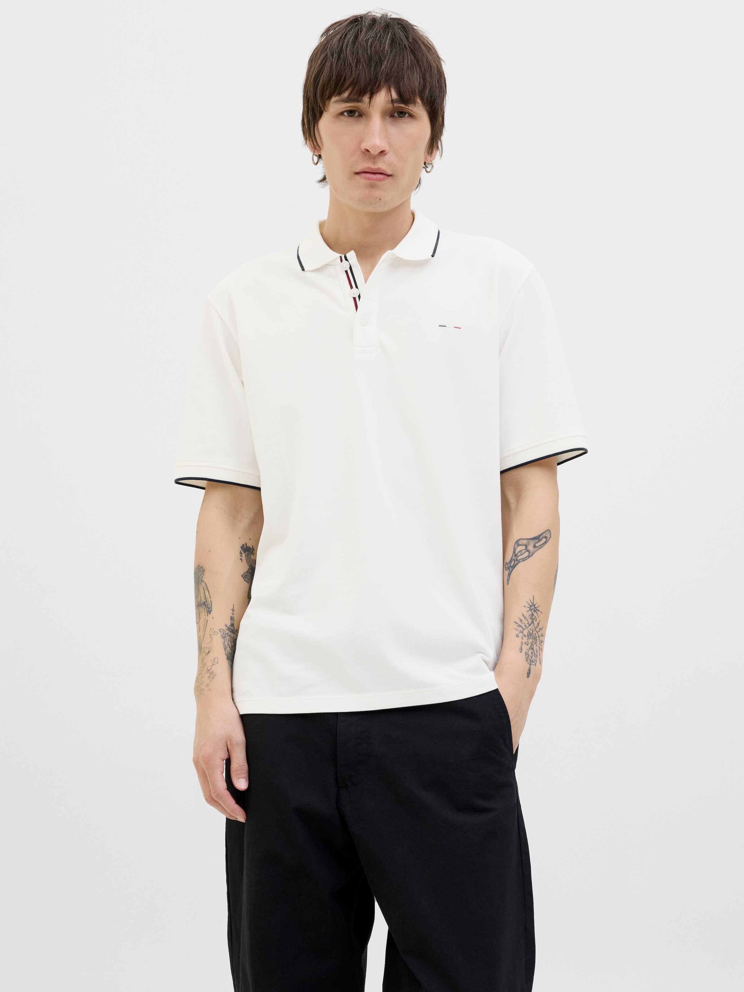Jack & Jones Poloshirt »JPRBLUALVES SS POLO SN«