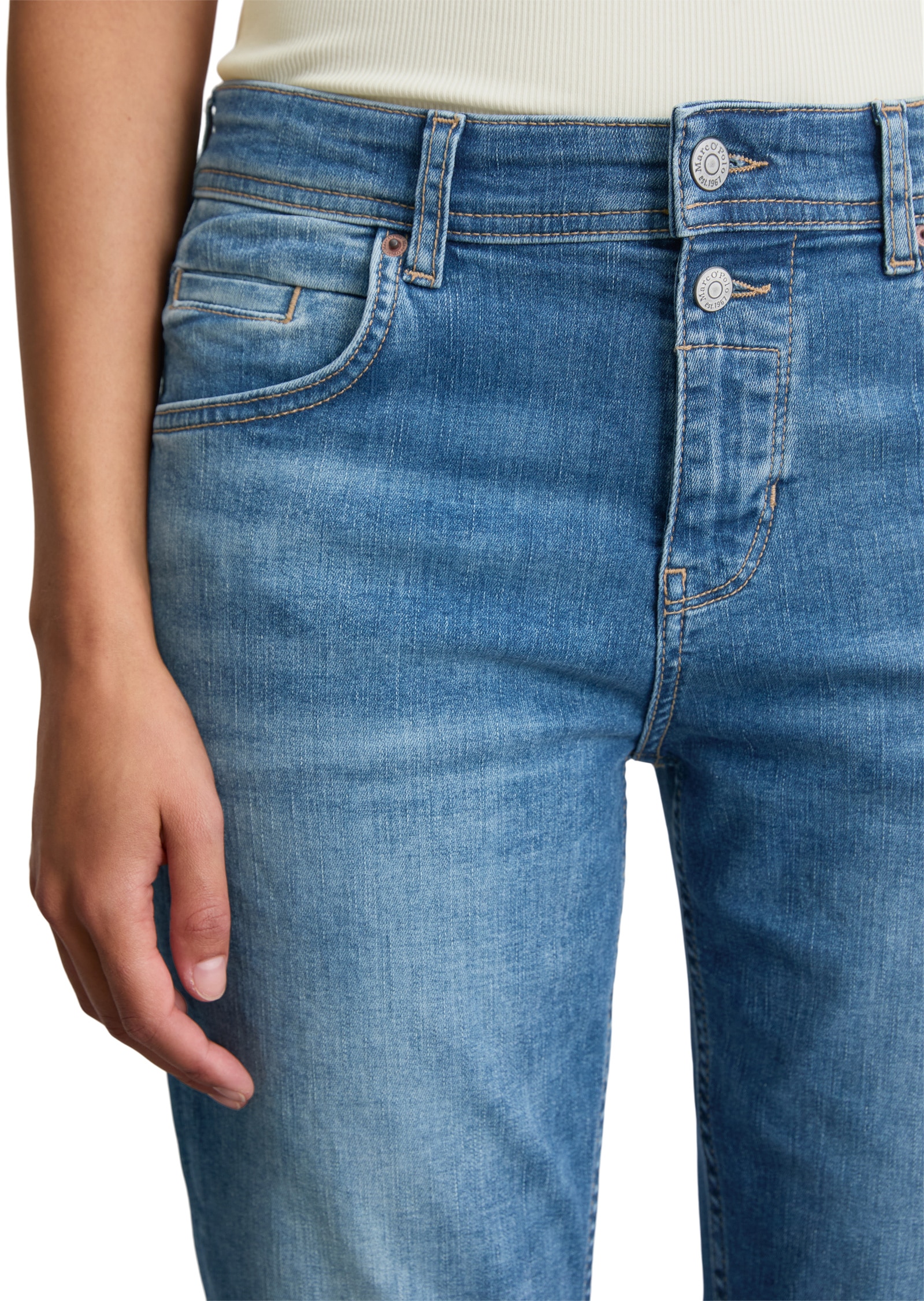 Marc O'Polo Boyfriend-Jeans »aus stretchigem Organic Cotton-Mix«