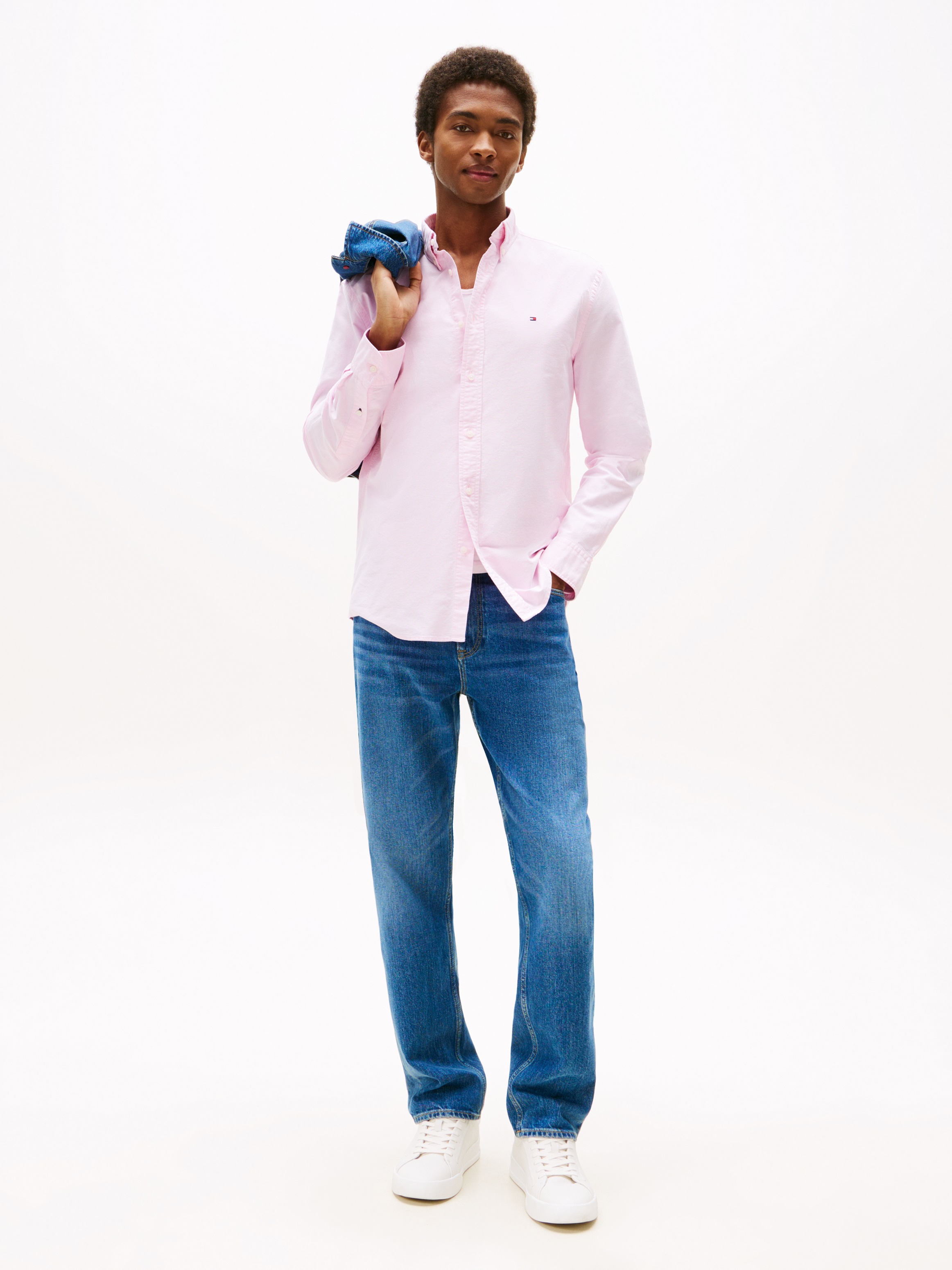 Thumbnail - Tommy Hilfiger Langarmhemd "SOLID HERITAGE OXFORD Regular Fit SHIRT"