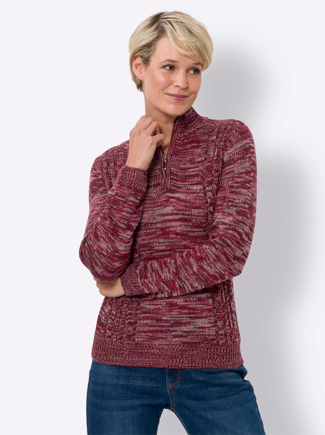 Classic Basics Strickpullover »Stehkragen-Pullover«