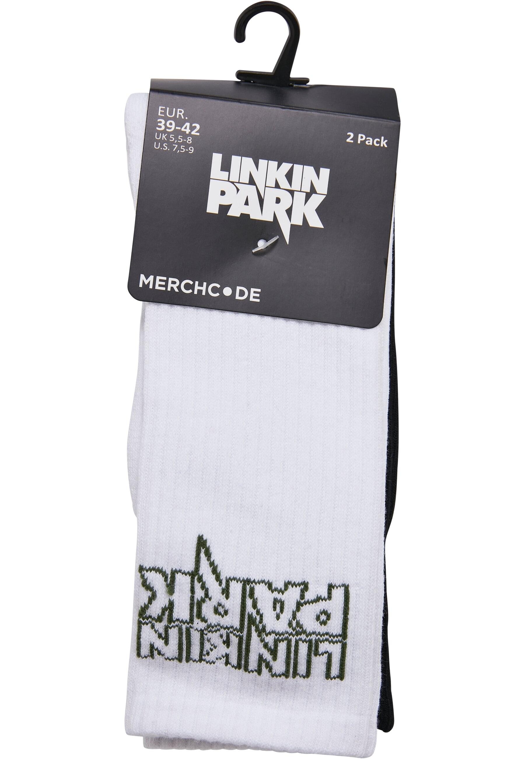 Merchcode Basicsocken »Merchcode Unisex Linkin Park Socks 2-Pack«, (1 Paar)