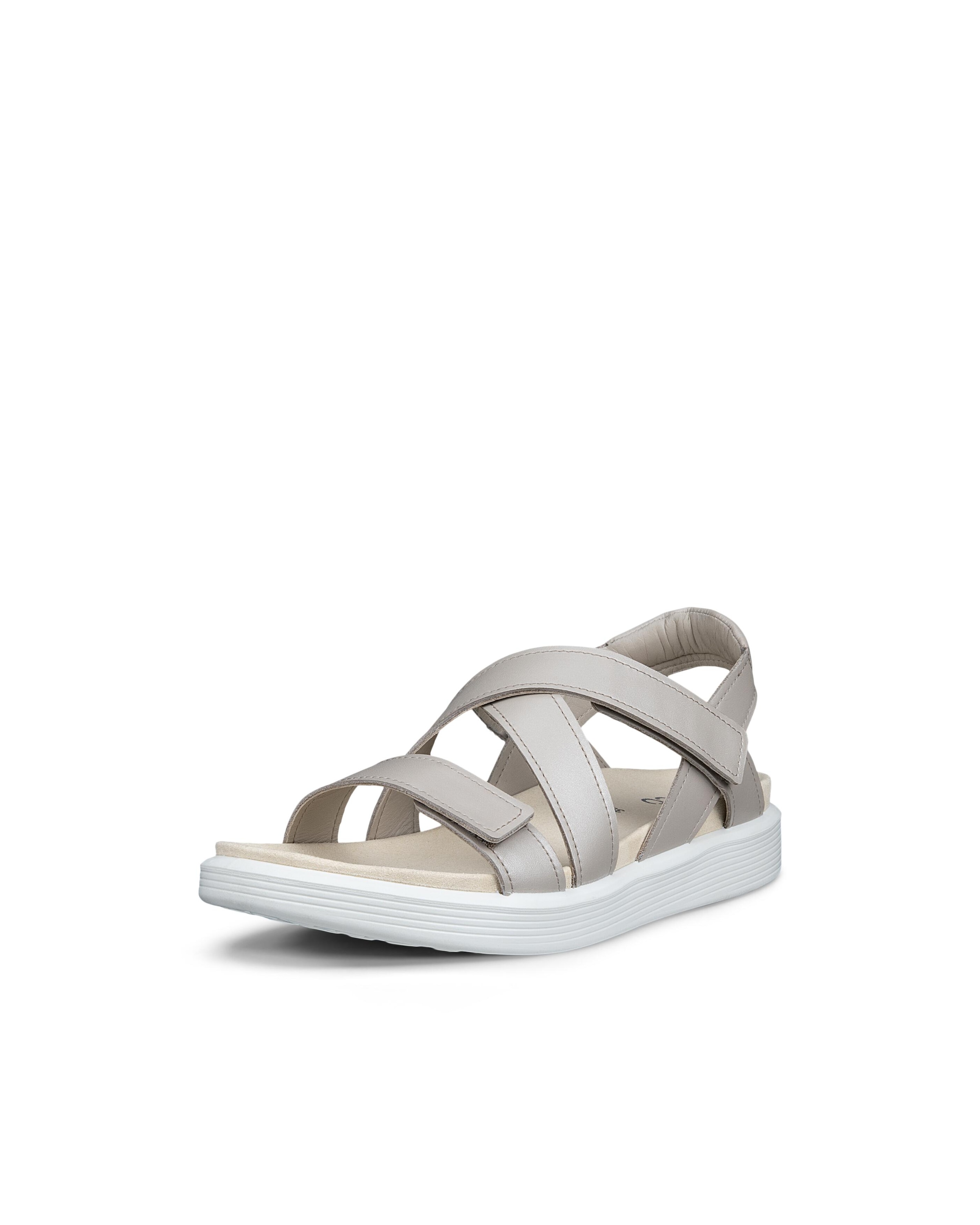 Ecco Sandale "SOFT SANDAL W CROSS STRAP" Sommerschuh, Riemchensandale mit K günstig online kaufen