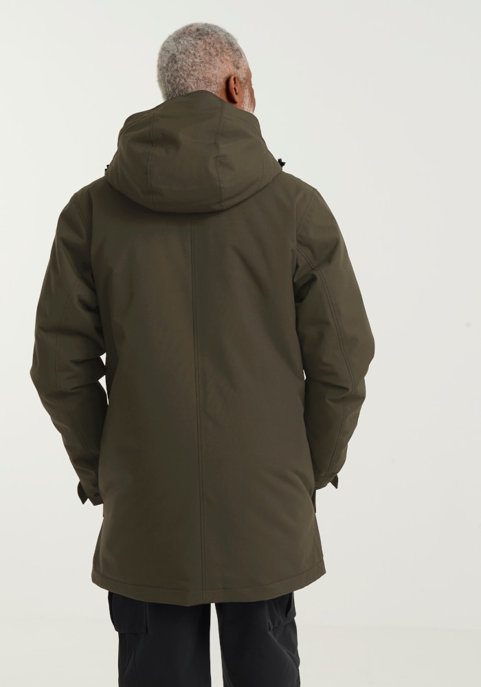Jack Wolfskin Funktionsparka »CANYON SHIELD PARKA M« mit Kapuze mit TEXAPORE-Technologie, atmungsaktiv, wasserdicht, winddicht
