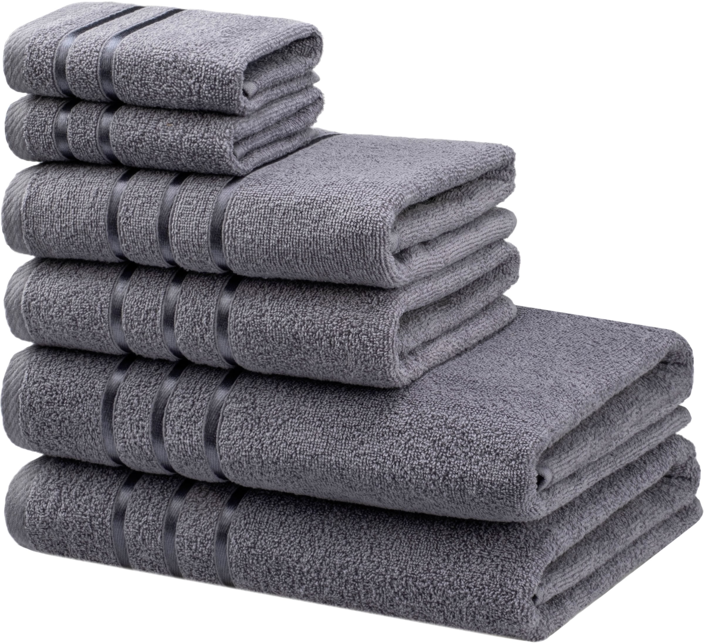 Bruno Banani Handtuch Set "Clement, Duschtücher, Handtücher, Seiftücher" Se günstig online kaufen