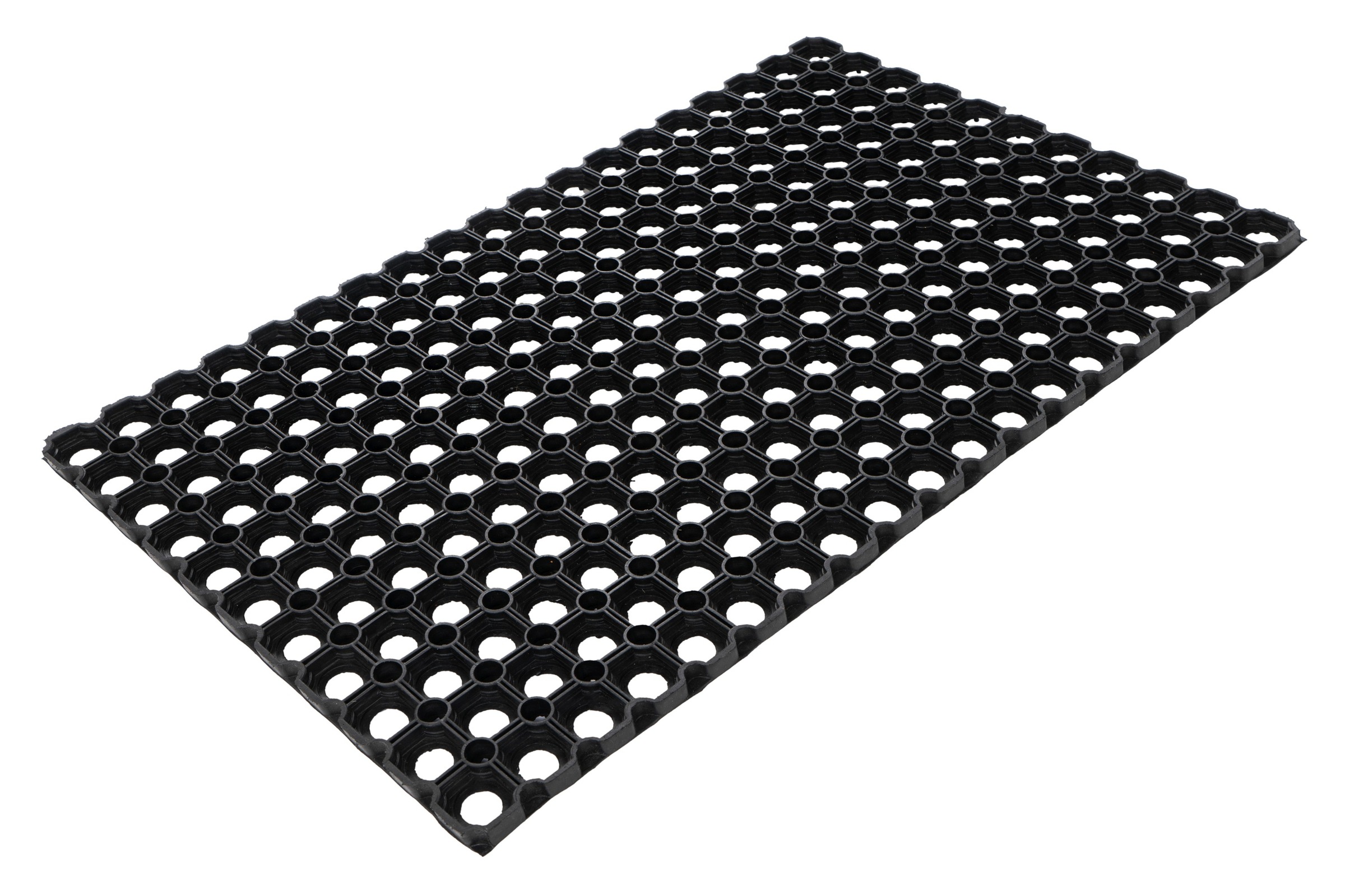 Fußmatte KAYOOM "Clean Way 125", schwarz, B:80cm H:18mm L:120cm, Gummi, Teppiche, Fußmatte, Türmatte, Gummi Matte, schmutzabweisend, Eingang 2