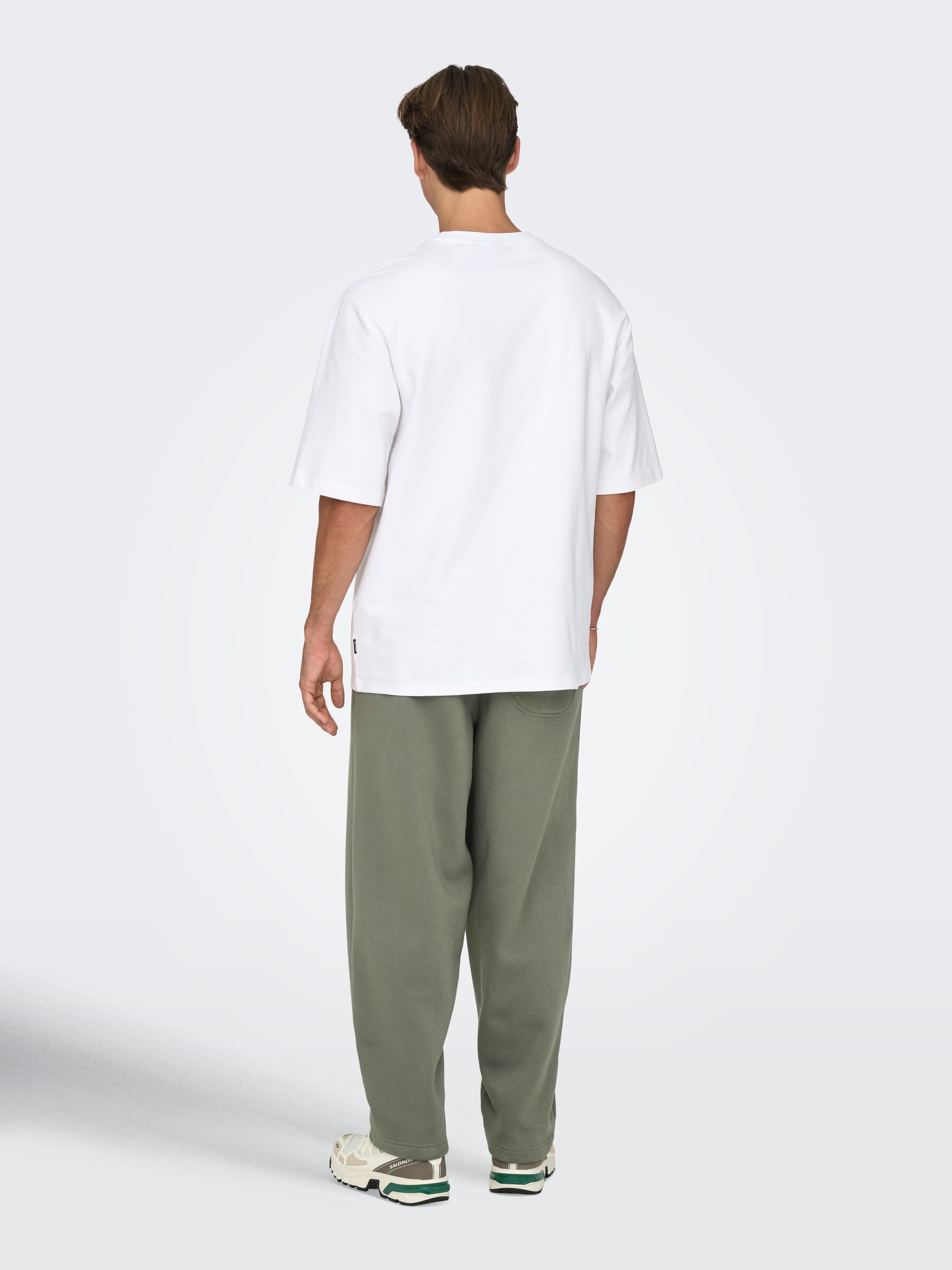 ONLY & SONS Sweathose »ONSCERES WIDE PANT NOOS«  Baumwollmischung, relaxed fit