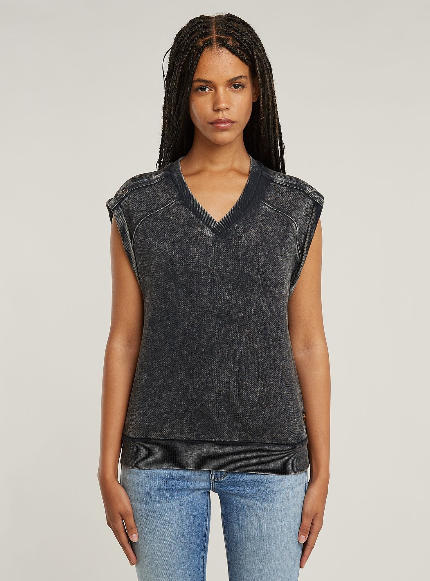 G-STAR Longpullover "Washed Sweater" günstig online kaufen