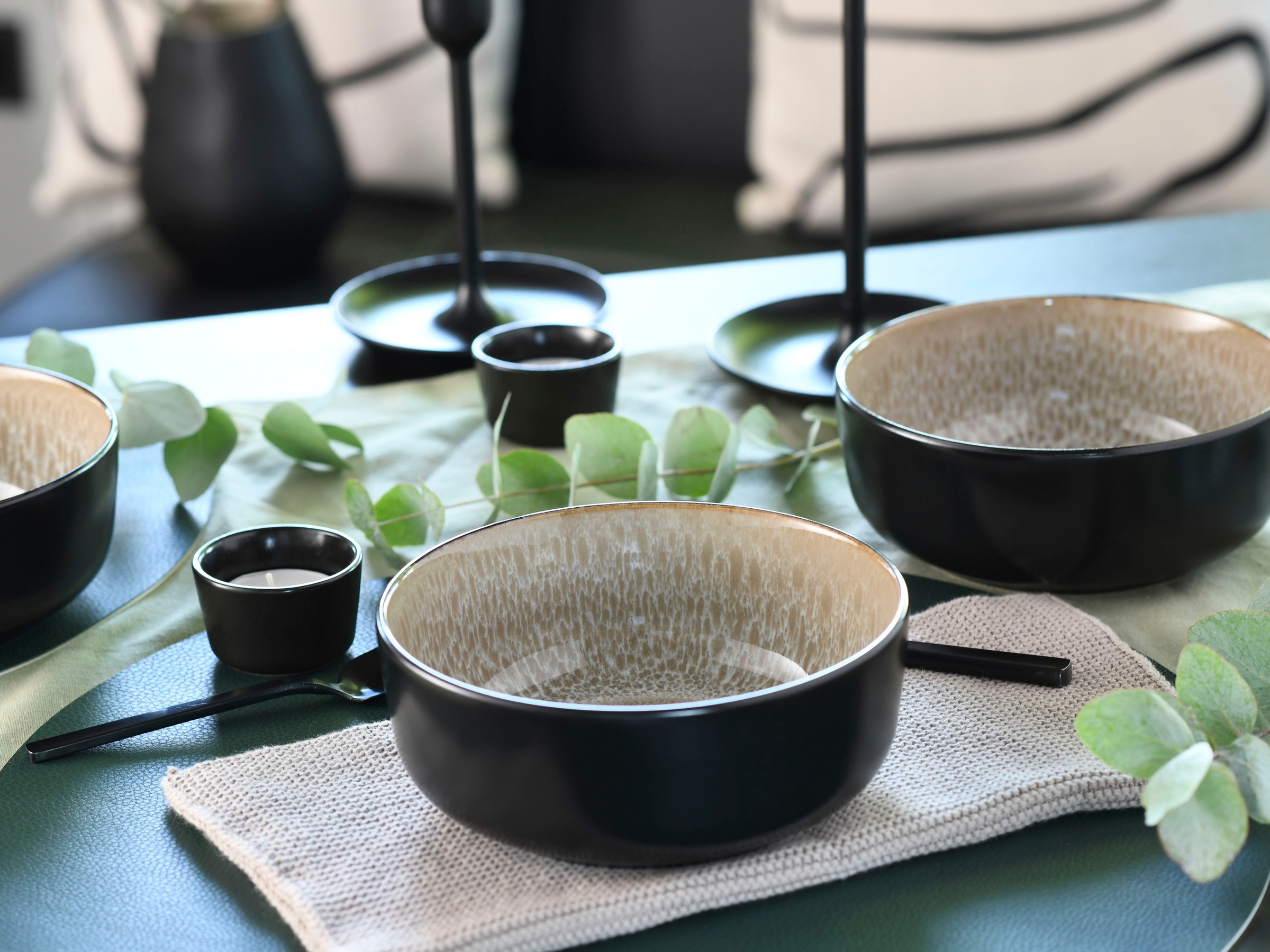 Thumbnail - OTTO home Müslischale "modernes Schüssel-Set Novalee, Geschirr-Set, Bowl" 6 Stk. aus Steinzeug hohe Haltbarkeit, spülmas...