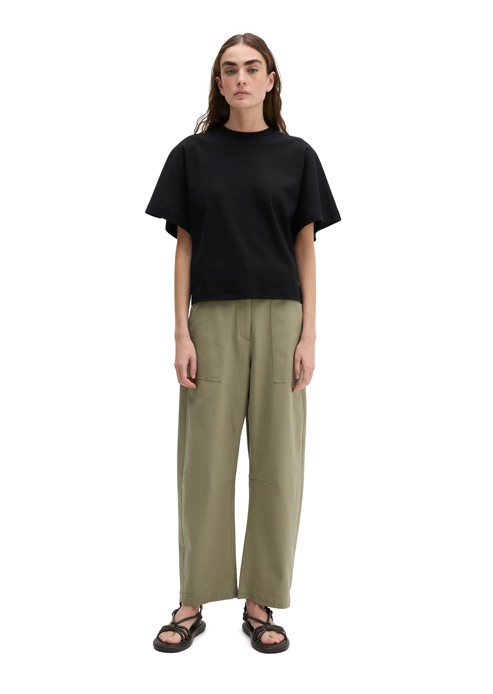 Marc O'Polo T-Shirt »aus Interlock-Jersey«