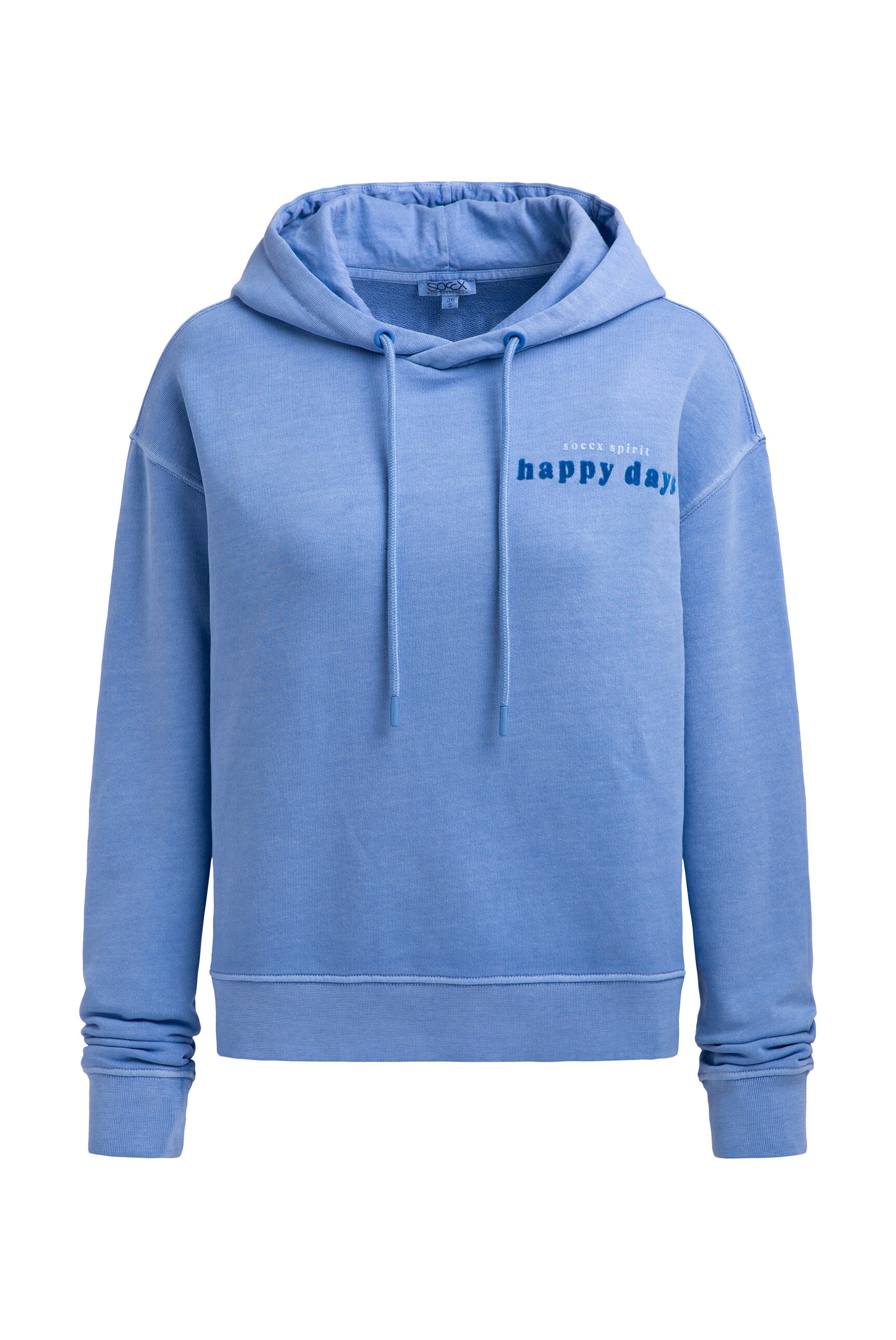 SOCCX Kapuzensweatshirt, mit Rückenprint günstig online kaufen
