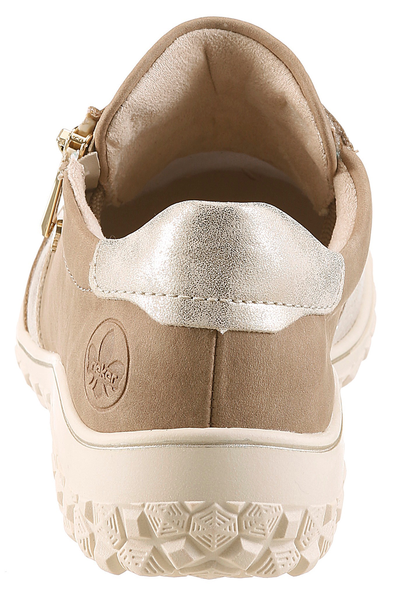 Rieker Sneaker Schnürschuh, Halbschuh, Keilsneaker mit Reißverschluss günstig online kaufen