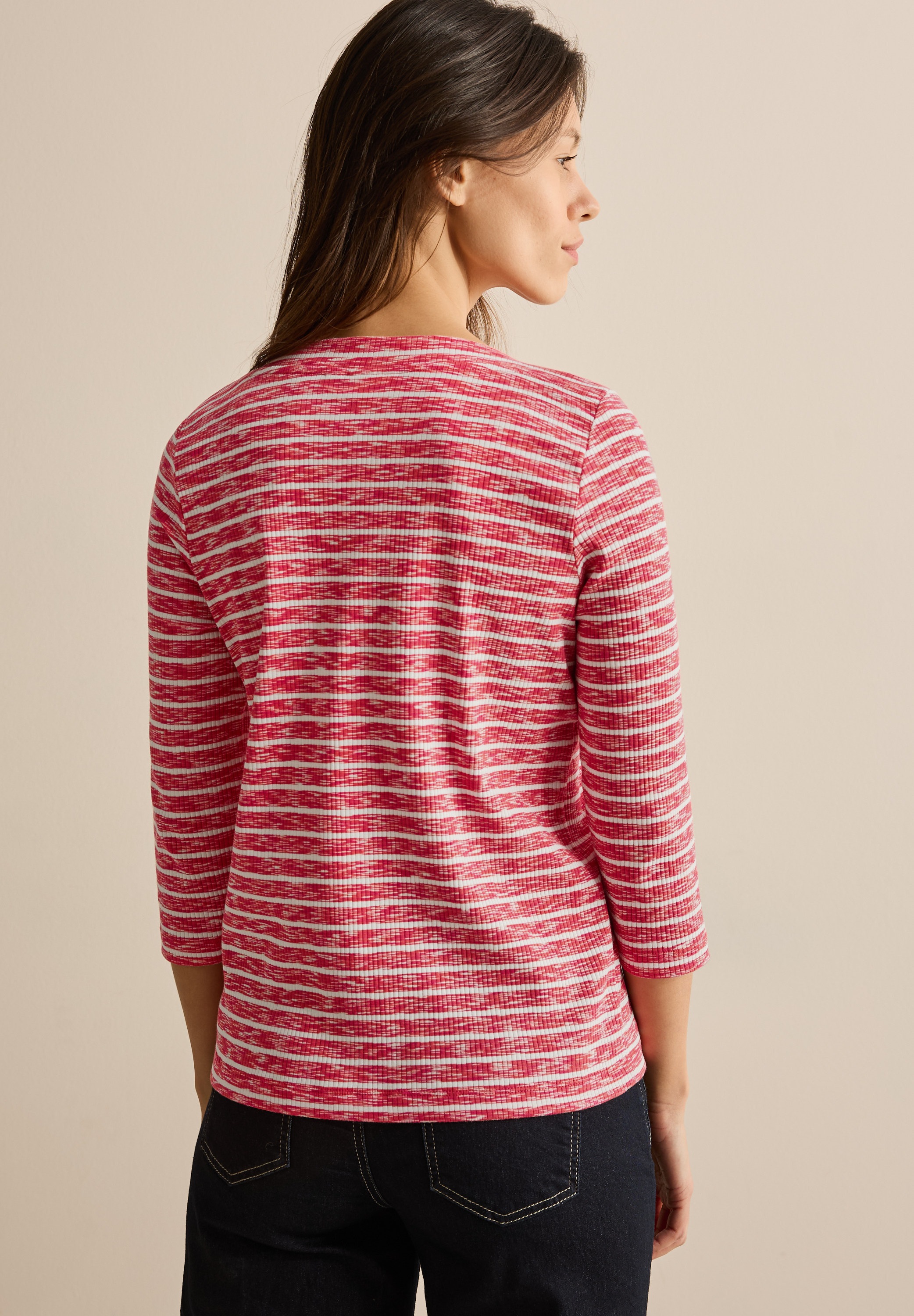 CECIL Langarmshirt melierte Optik günstig online kaufen