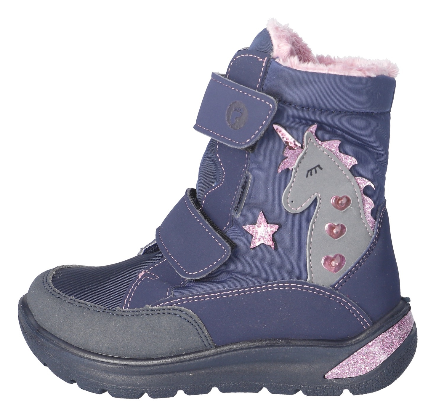 Ricosta Winterstiefel »Annika WMS: normal«, Blinkschuh mit Warmfutter, Größenschablone zum Download
