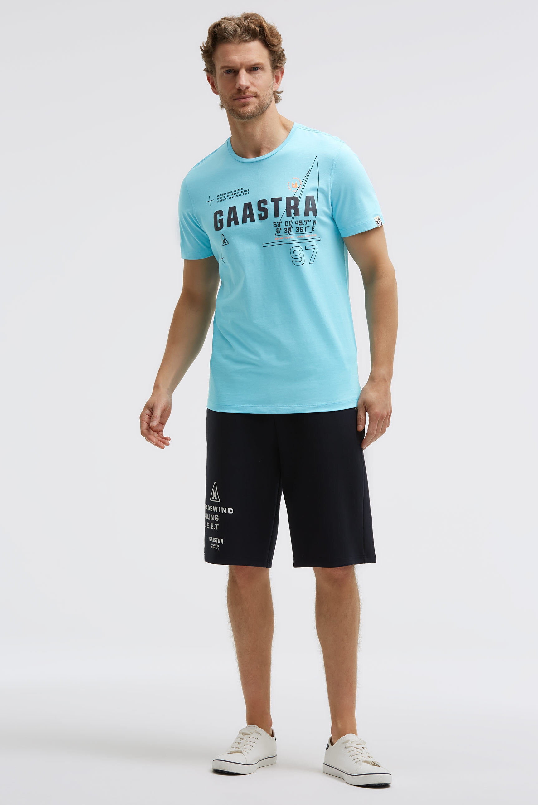 Gaastra Rundhalsshirt aus Baumwolle