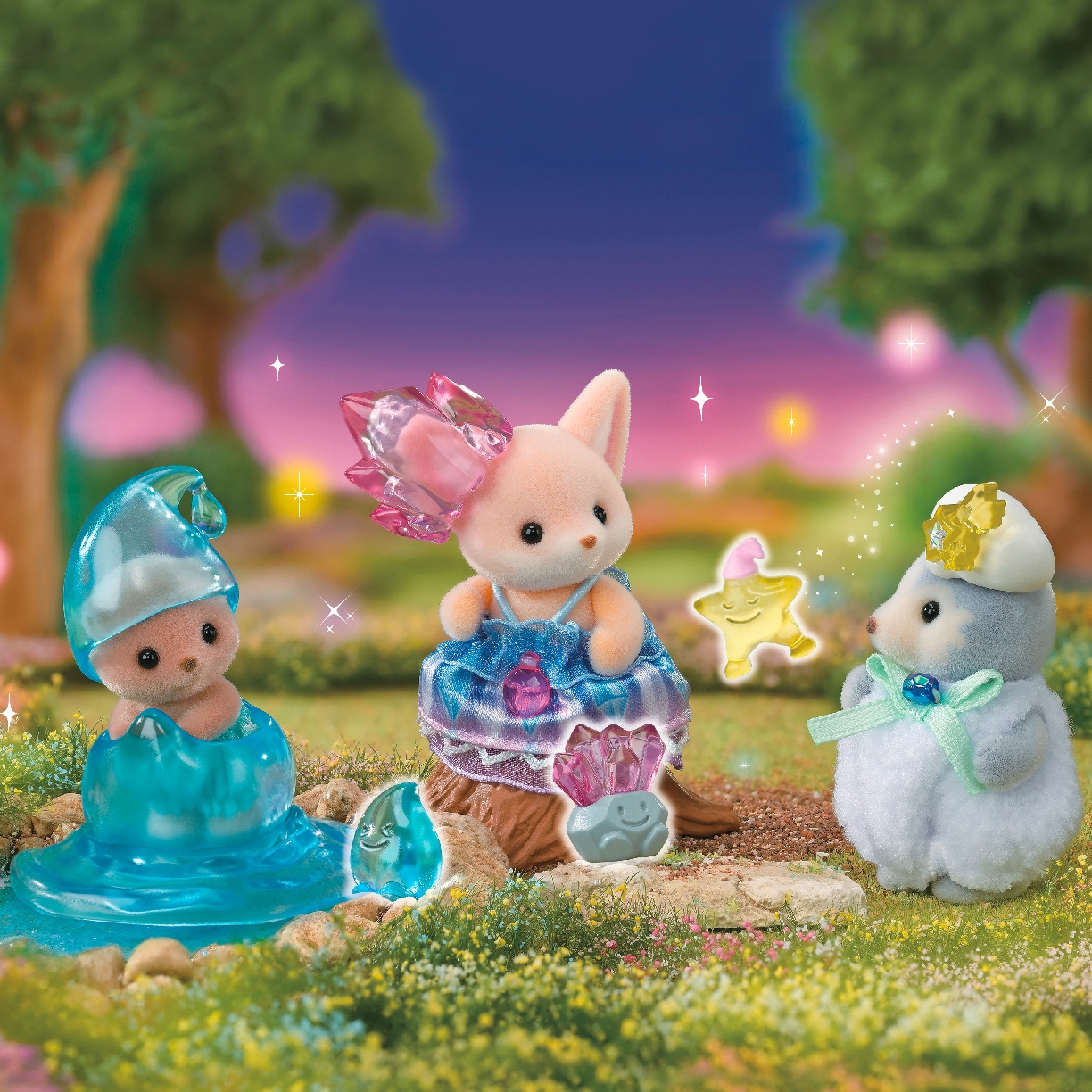 Sylvanian Families Spielfigur »Zauberhafte Feen Babyfreunde«