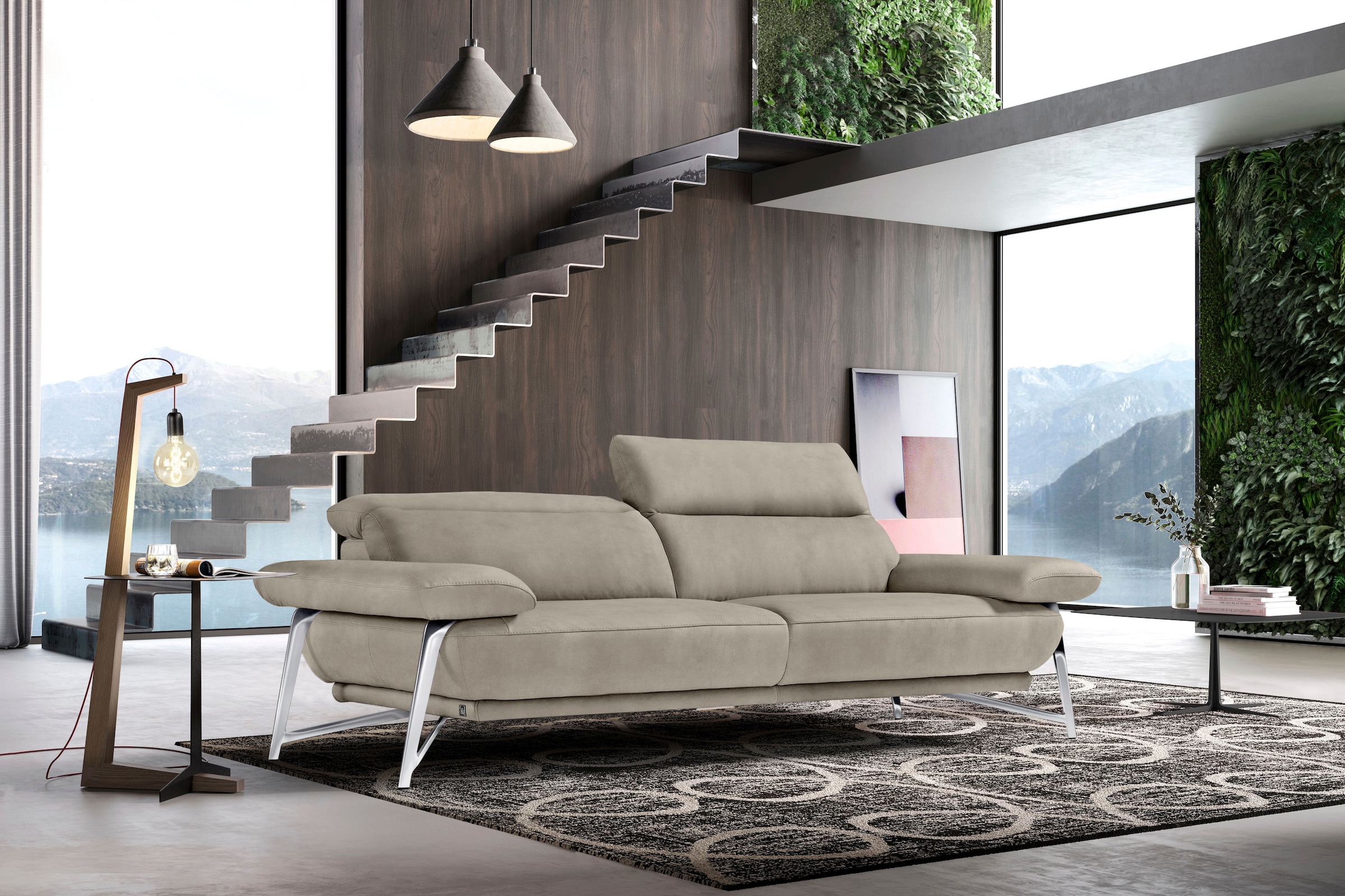 Egoitaliano 2,5-Sitzer "Anais, Designsofa mit erstklassigem Sitzkomfort, Fu günstig online kaufen