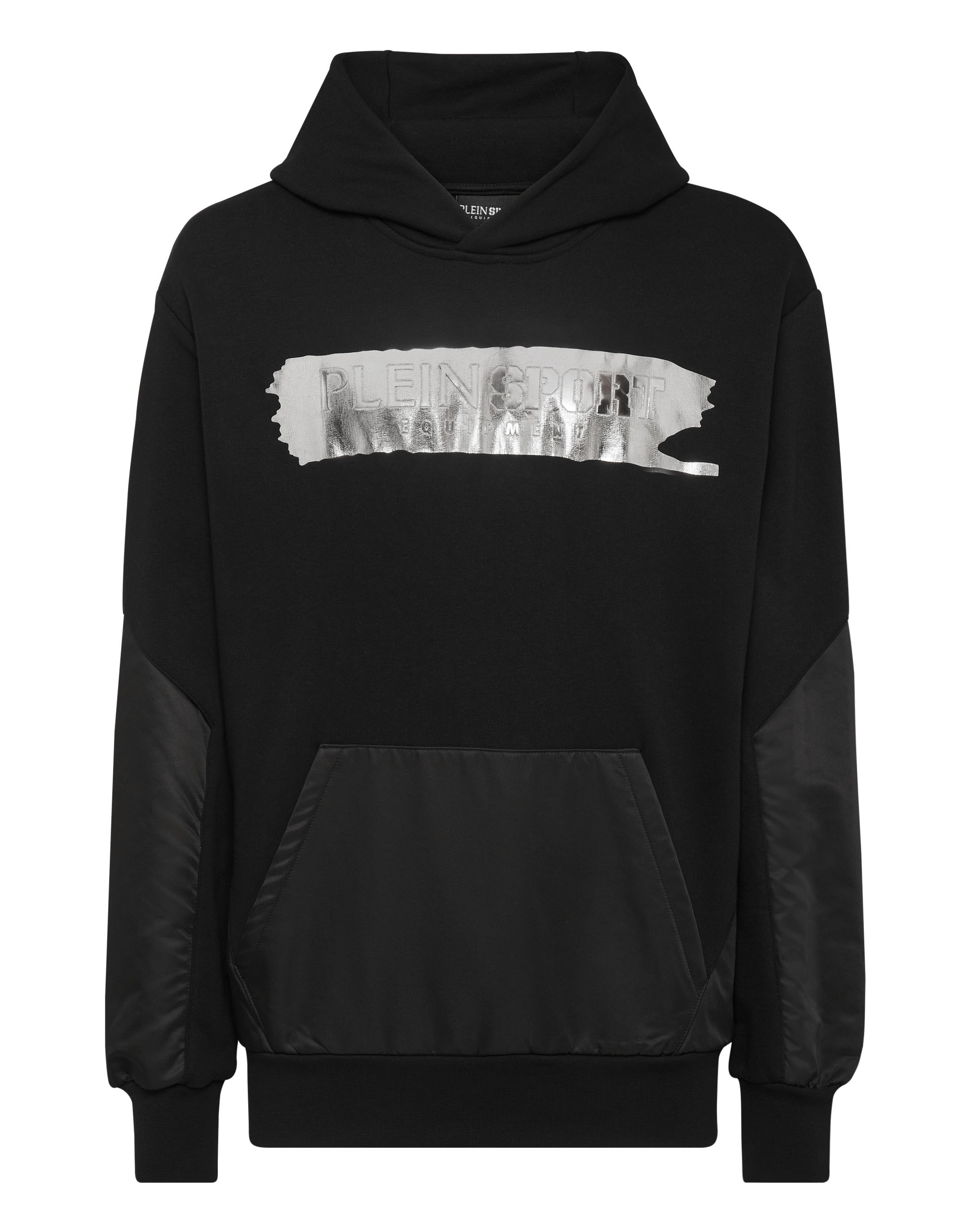 PLEIN SPORT Sweatshirt »Hoodie Sweatshirt Silver Brush«