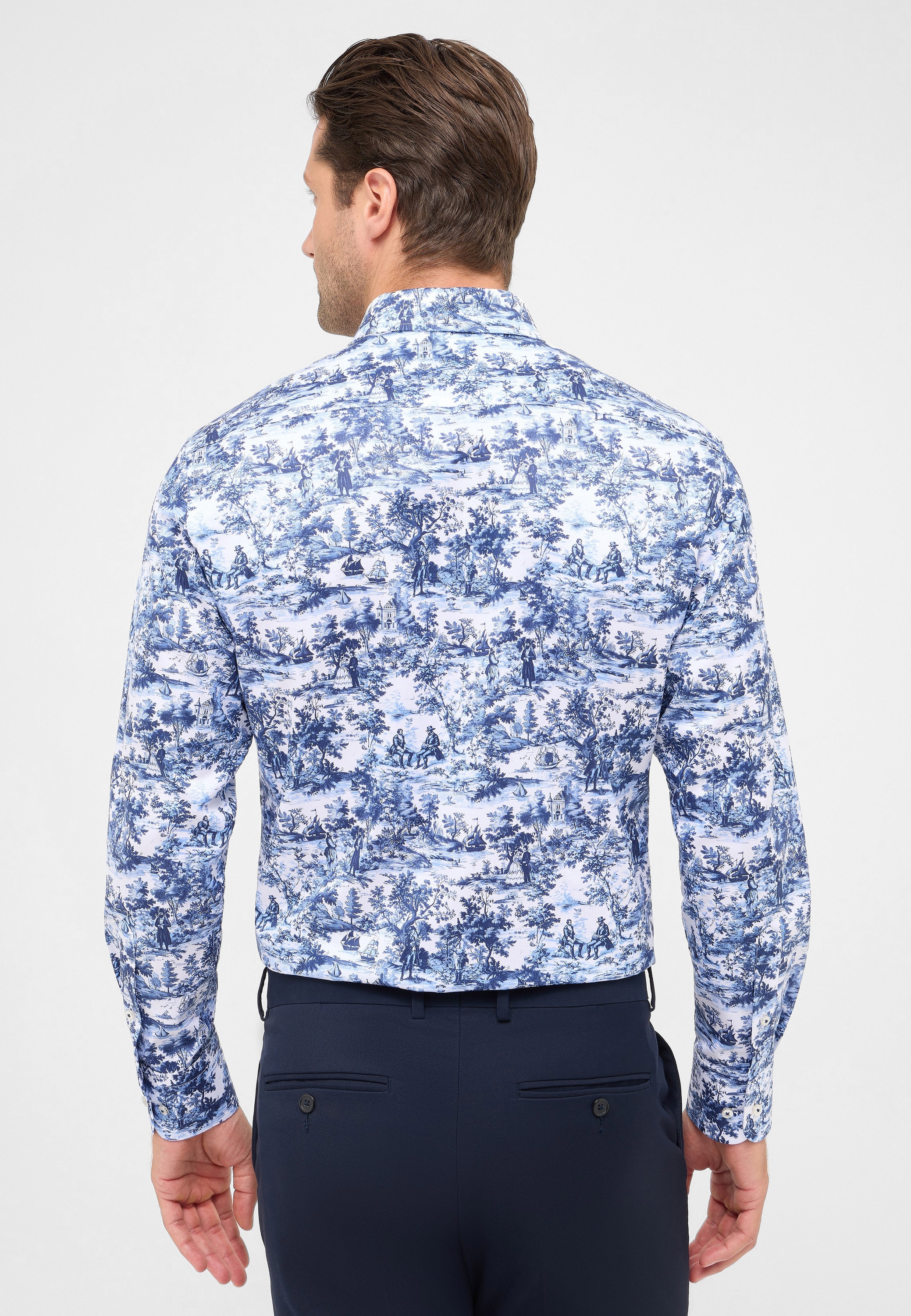 Eterna Langarmhemd »MODERN FIT«, NON IRON (bügelfrei)