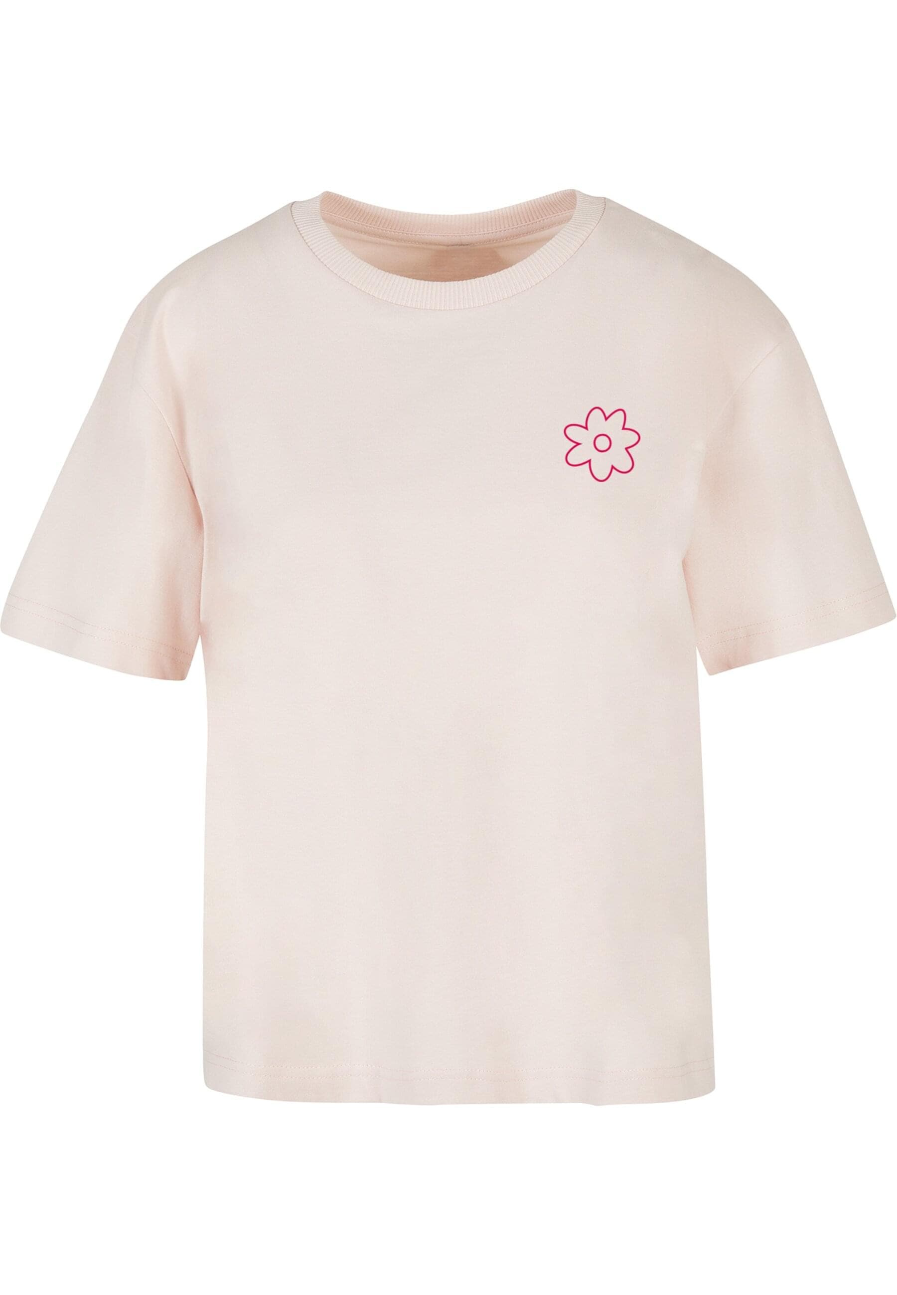 Merchcode T-Shirt "Merchcode Ladies Flower Tee" 1 Stk. tlg. günstig online kaufen