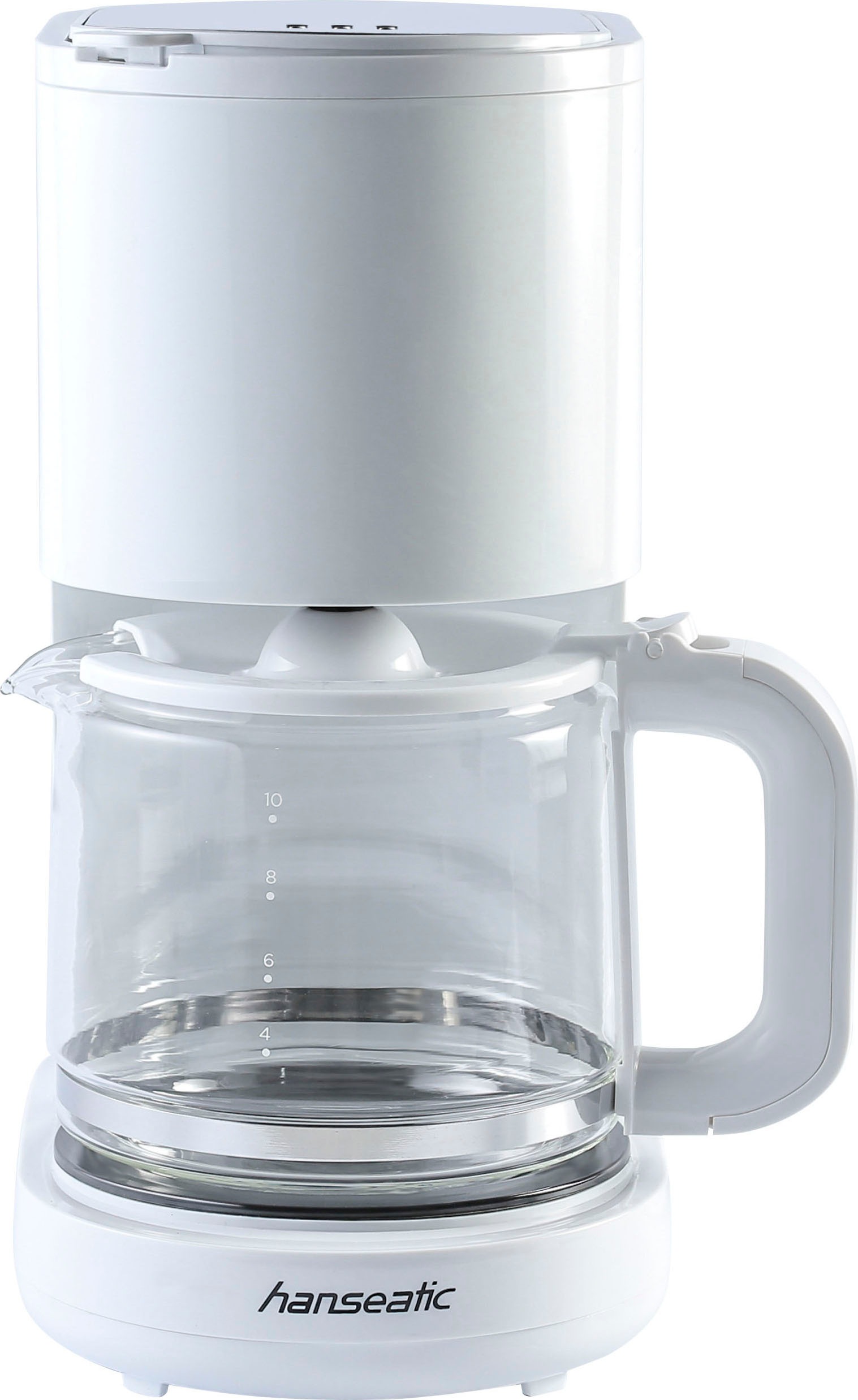 Hanseatic Filterkaffeemaschine "HCM125900WD" 1,25 l Kaffeekanne Korbfilter günstig online kaufen