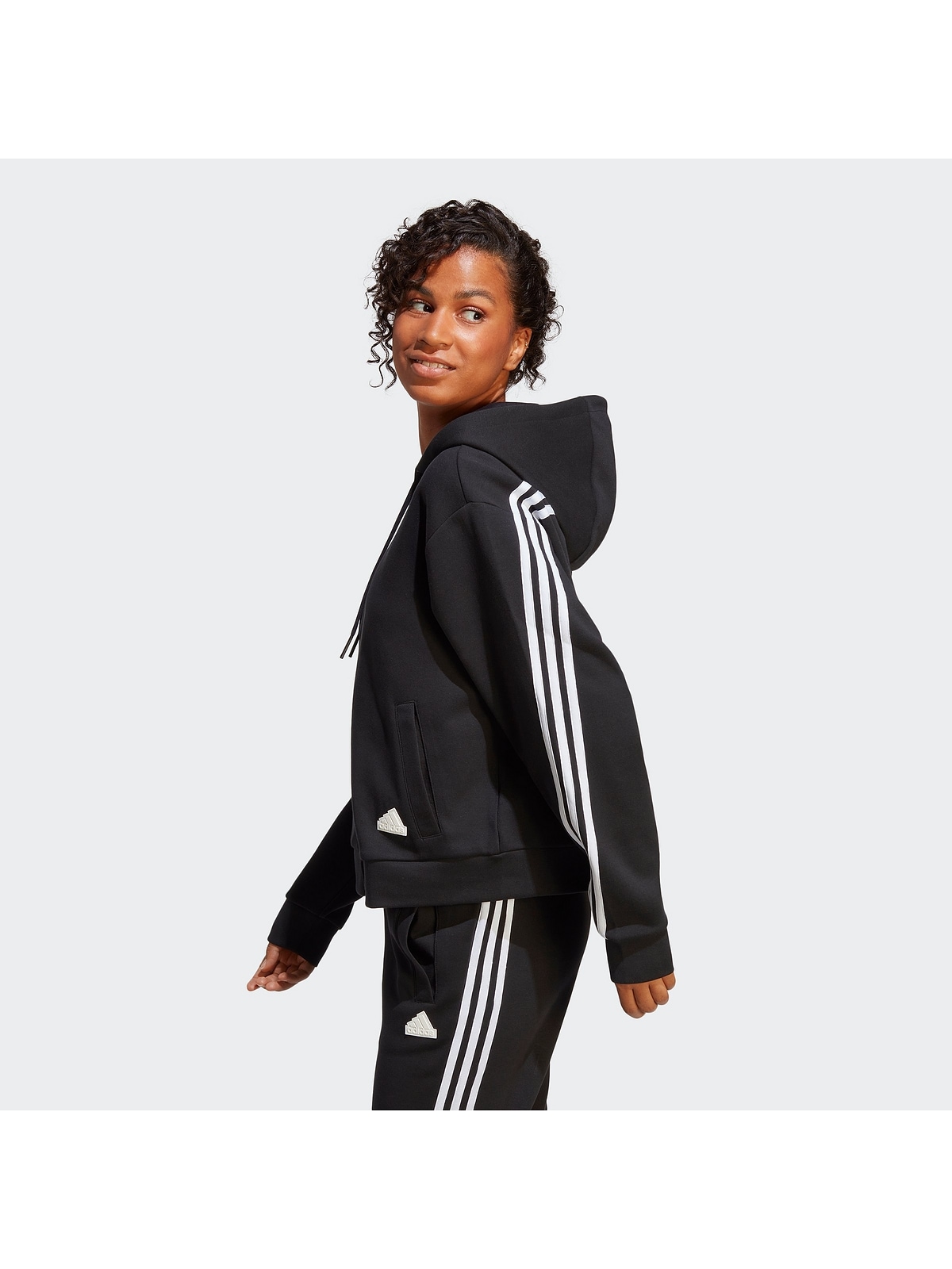 adidas Sportswear Kapuzensweatjacke »Große Größen«, in Oversized Form
