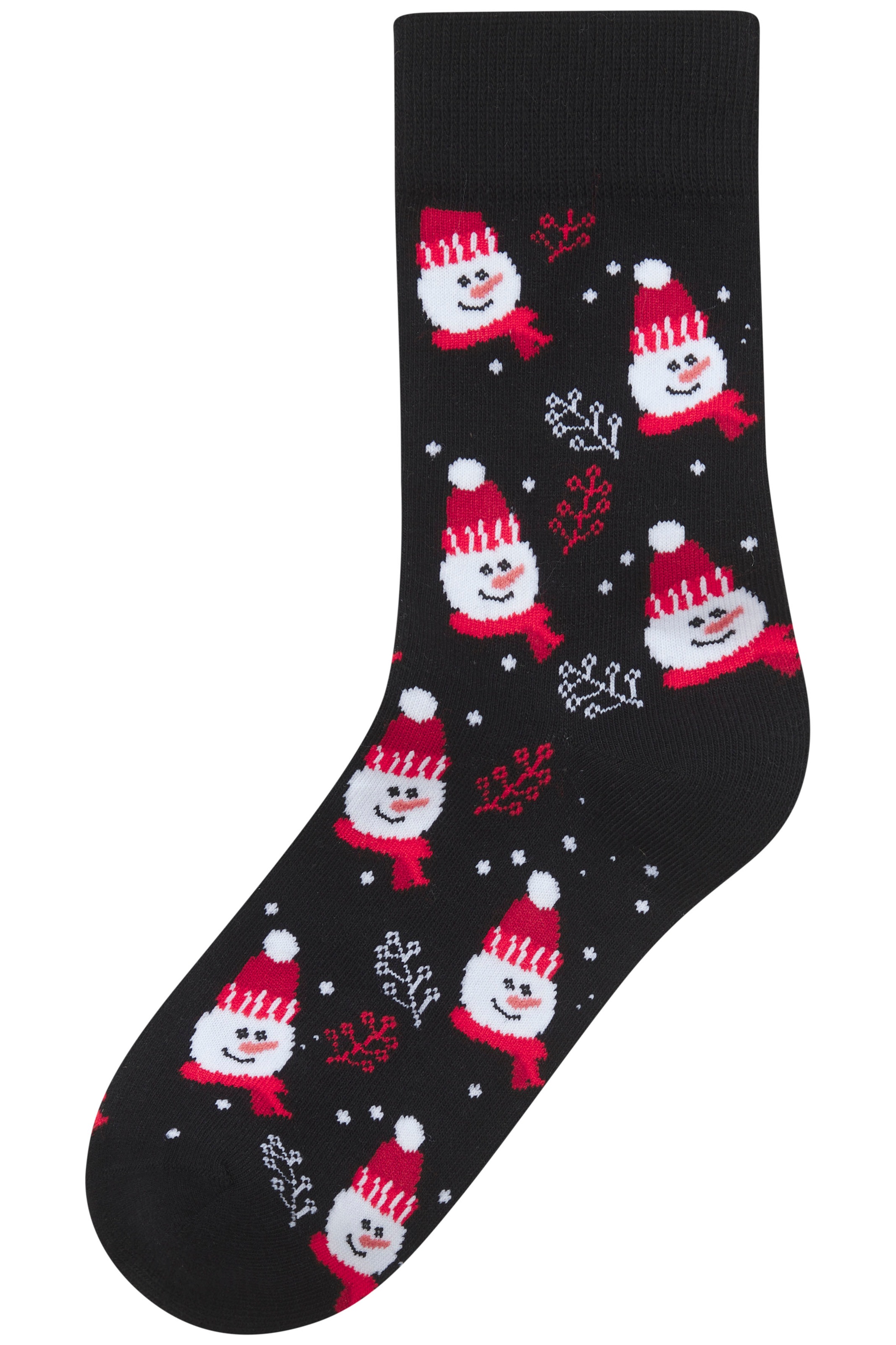 H.I.S Basicsocken, (Packung, 3 Paar), mit lustigen Weihnachtsmotiven