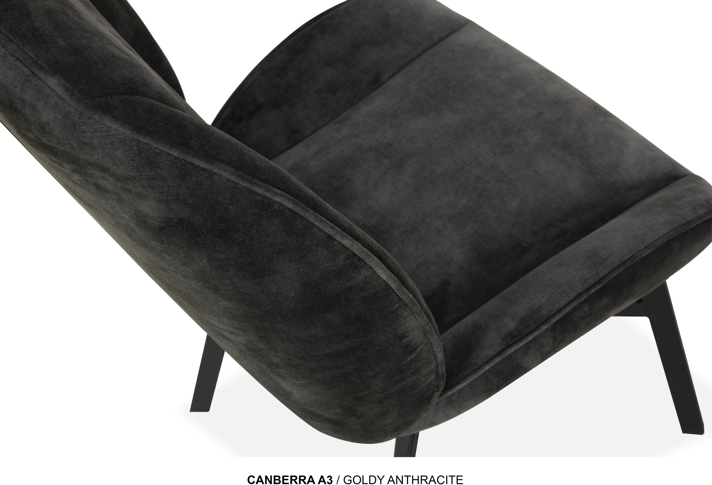 OMG Design Esszimmerstuhl »Canberra« (Set) 1 Stk.Esszimmerstuhl, pflegeleichter Samtvelour Bezug