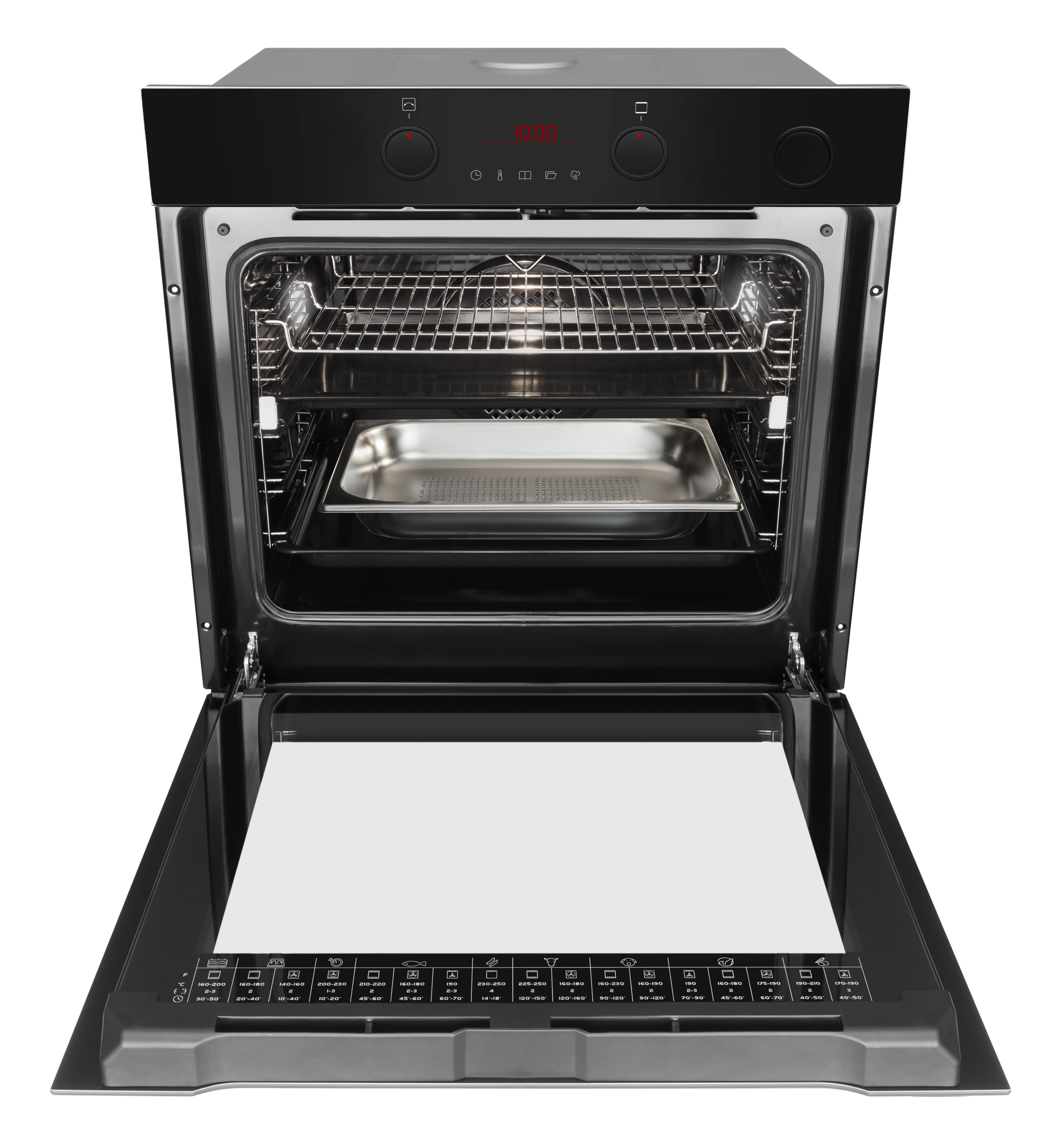 Amica Einbaubackofen »EBSX 949 800 V« mit 1-fach-Teleskopauszug mit Steam Clean Saftig, knusprig, elegant – Backen wie vom Profi
