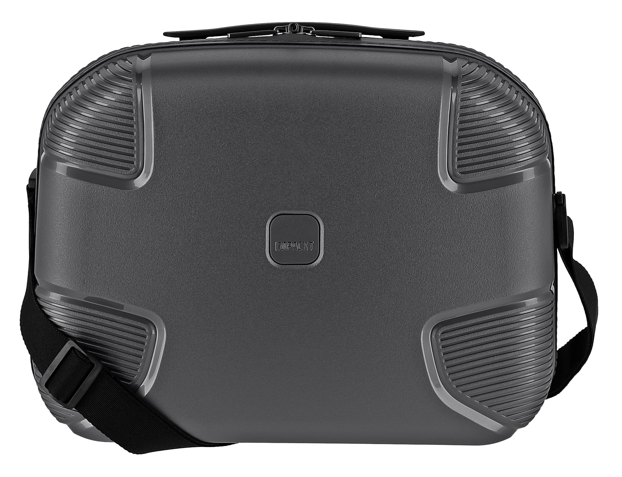 IMPACKT "IP1" Kulturbeutel Hartschale Trolley-Aufsteck-System Tragegurt Laptopfach
