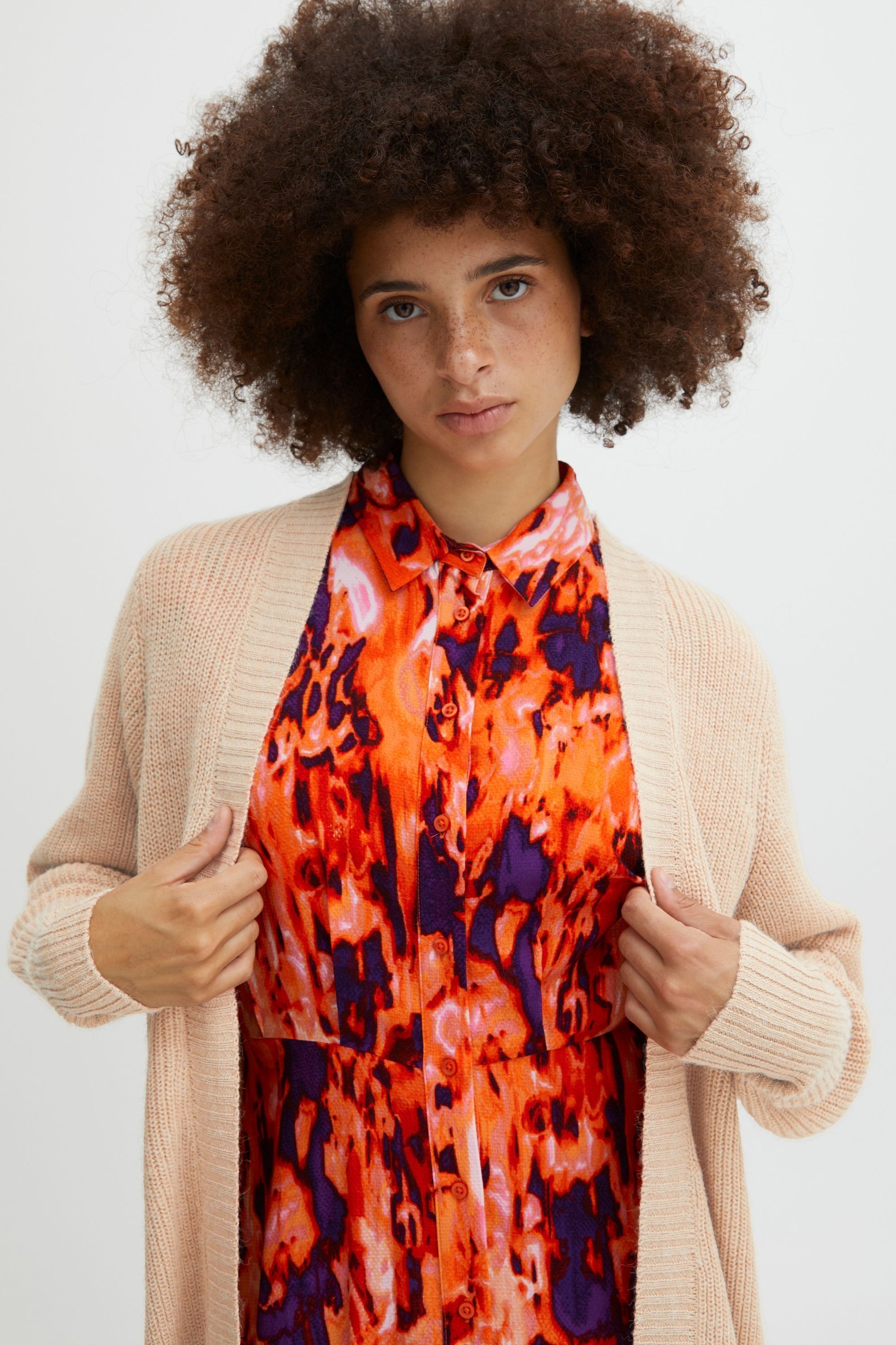 Ichi Strickjacke »Strickjacke IHNovo«