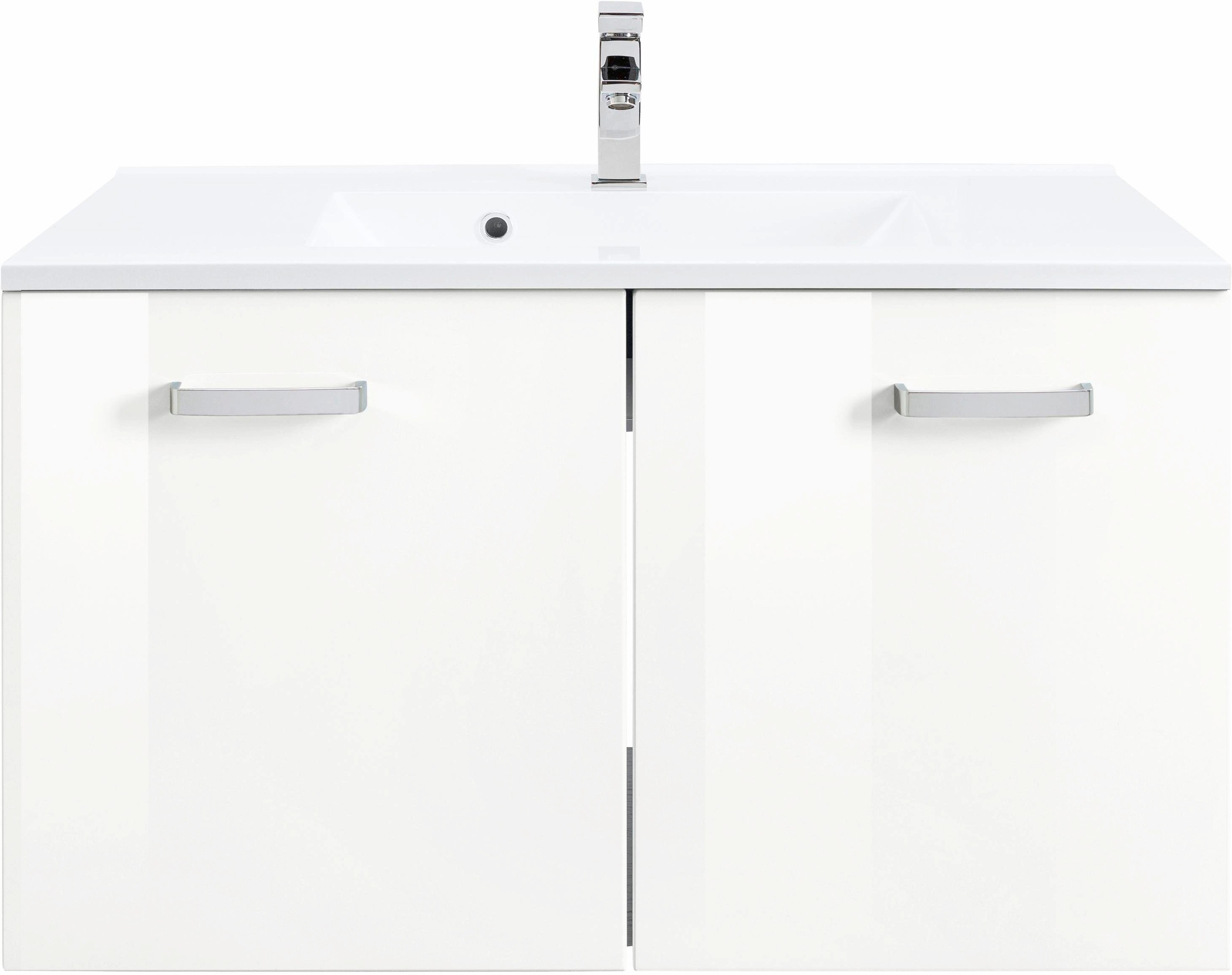 welltime Waschbeckenunterschrank »Ravenna«, Badmöbel, Waschtisch inkl. Waschbecken, Breite 60 cm