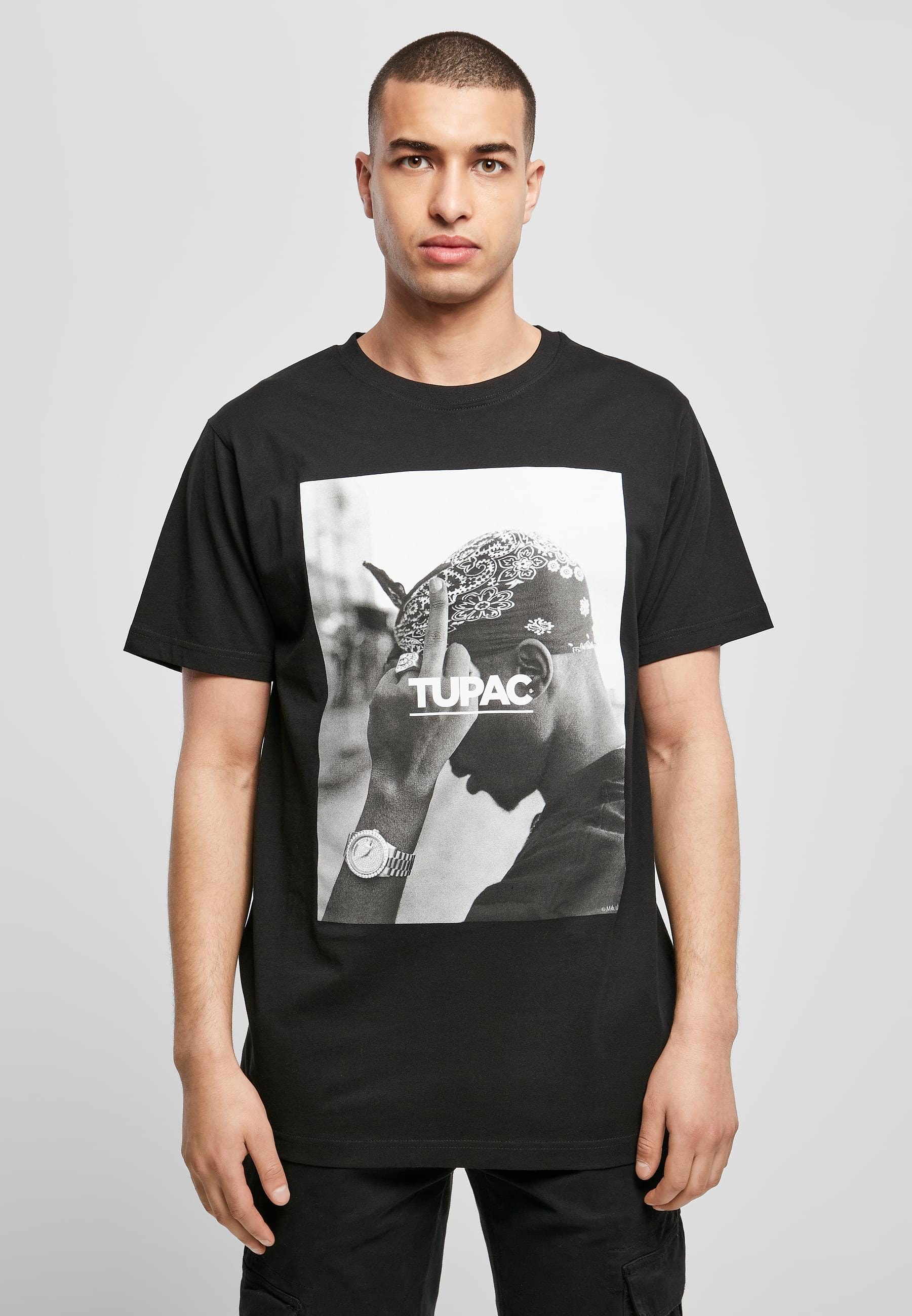 MisterTee Kurzarmshirt »MisterTee Herren 2Pac F*ck The World Tee«, (1 tlg.)
