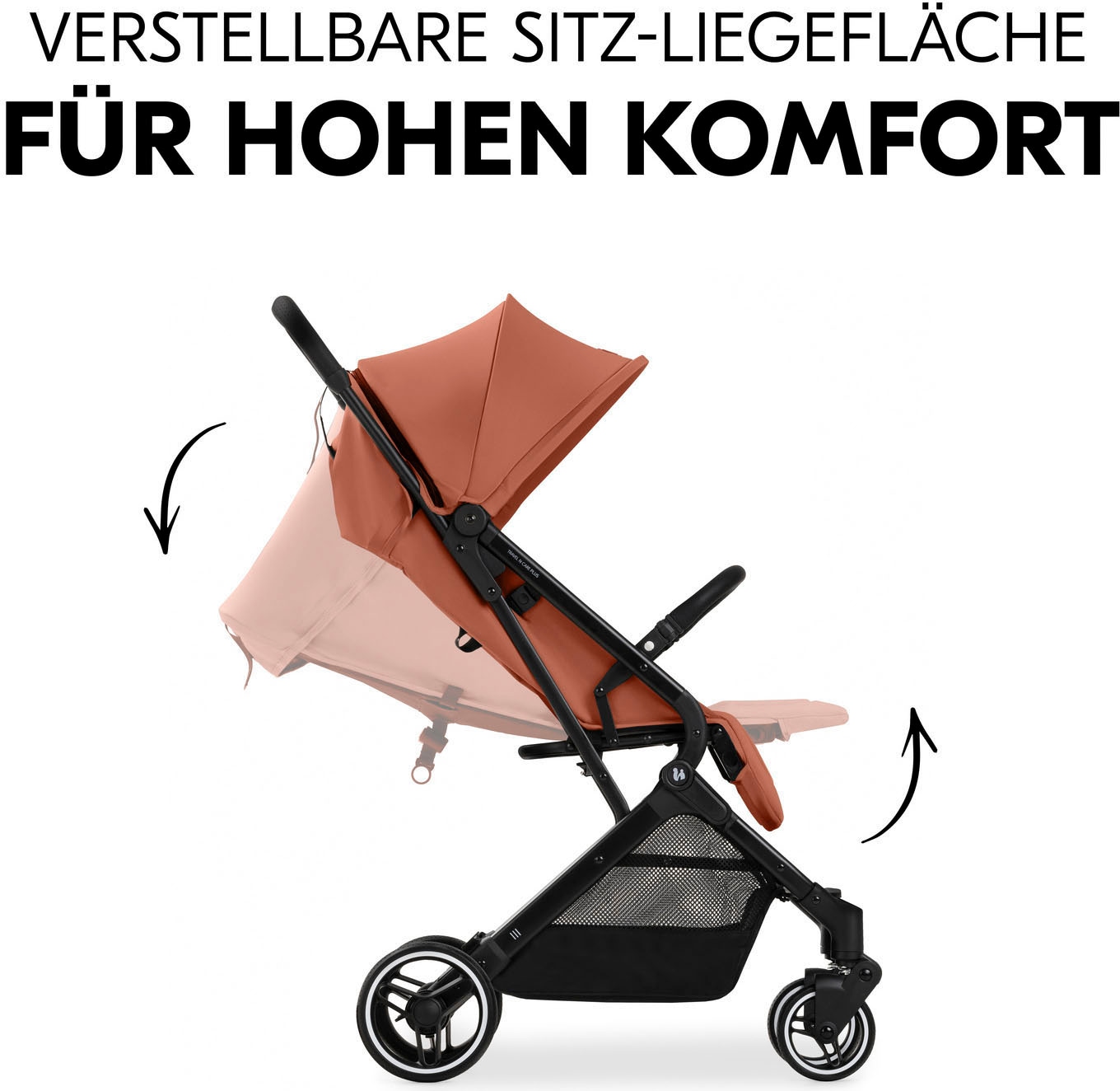 Hauck Kinder-Buggy »Travel N Care Plus, cork«, 22 kg