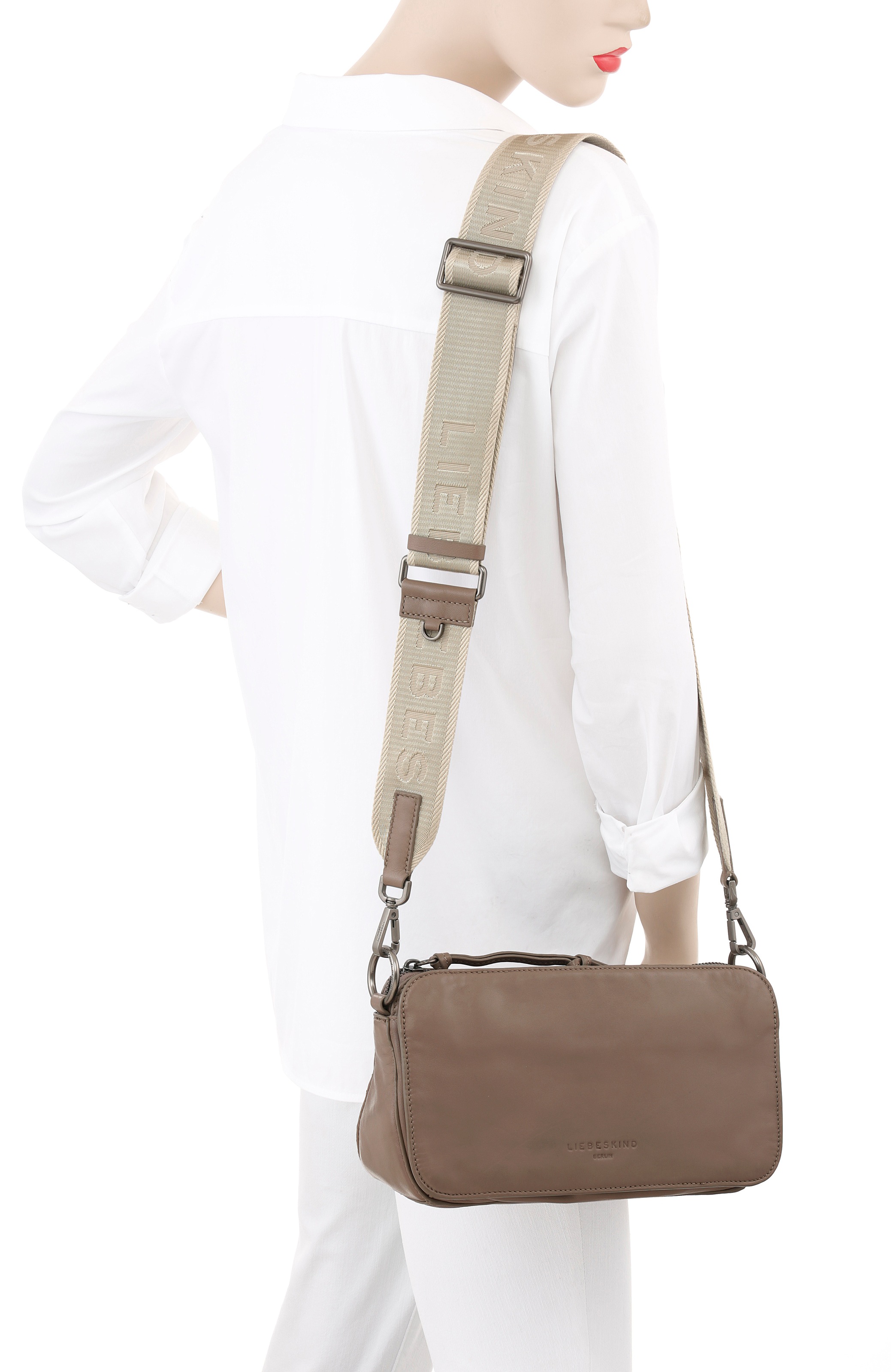 Liebeskind Berlin Umhängetasche "Crossbody CARRY OVER SHEEP NATURAL" günstig online kaufen