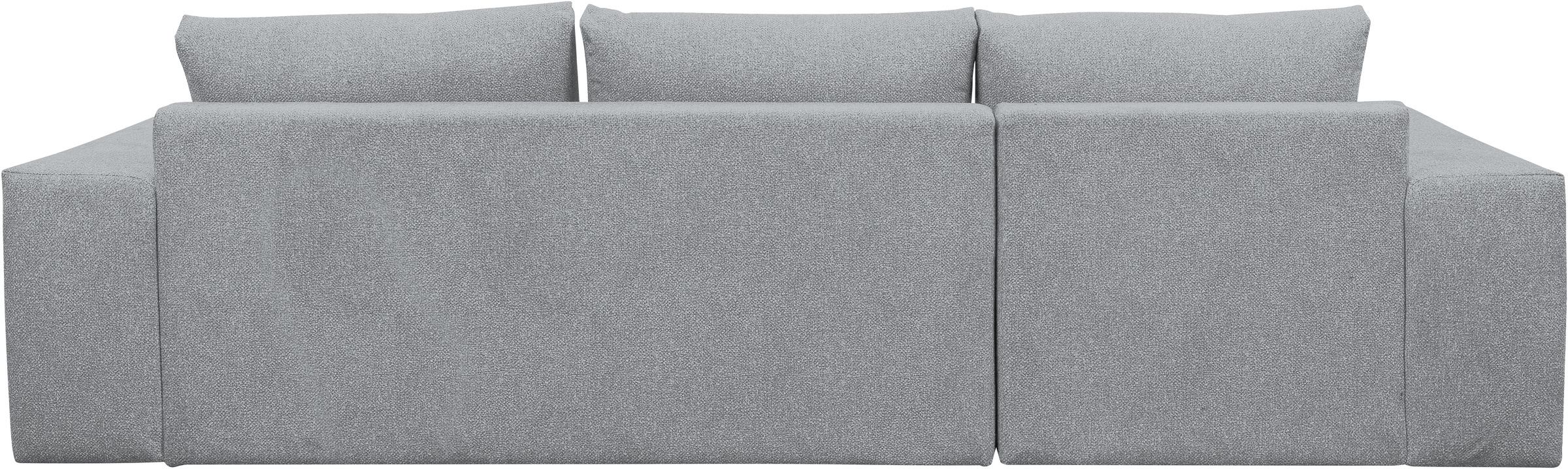 WERK2 Ecksofa »Rozzana Design Ecksofa mit hohem Komfort, zeitlos & elegant, L-Form,«, in kuschelweichen Trendstoffen Cord, Breitcord und Plüsch