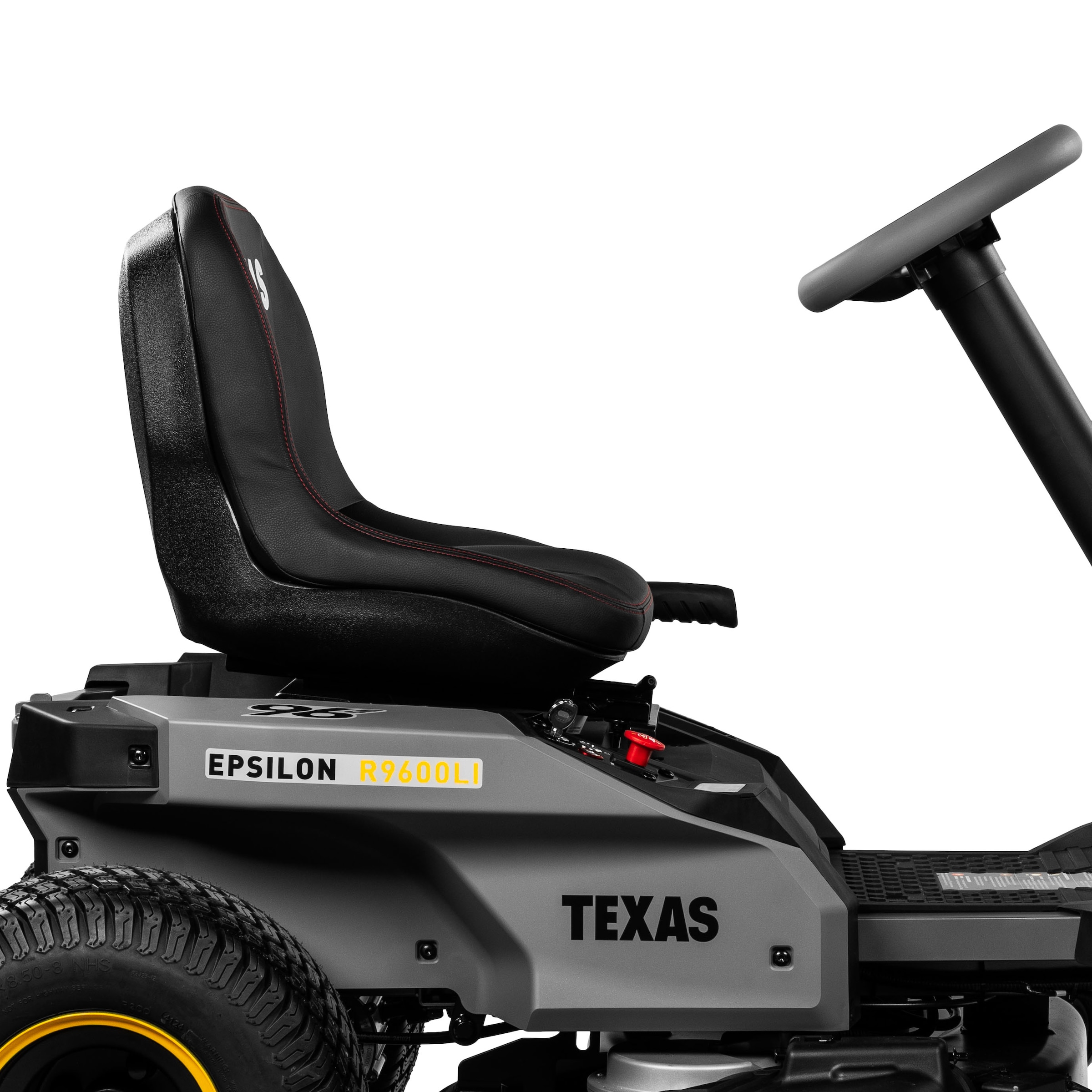 Texas Akku-Rasentraktor »Epsilon R9600Li« 72 V Akku, 7 Schnitthöhen