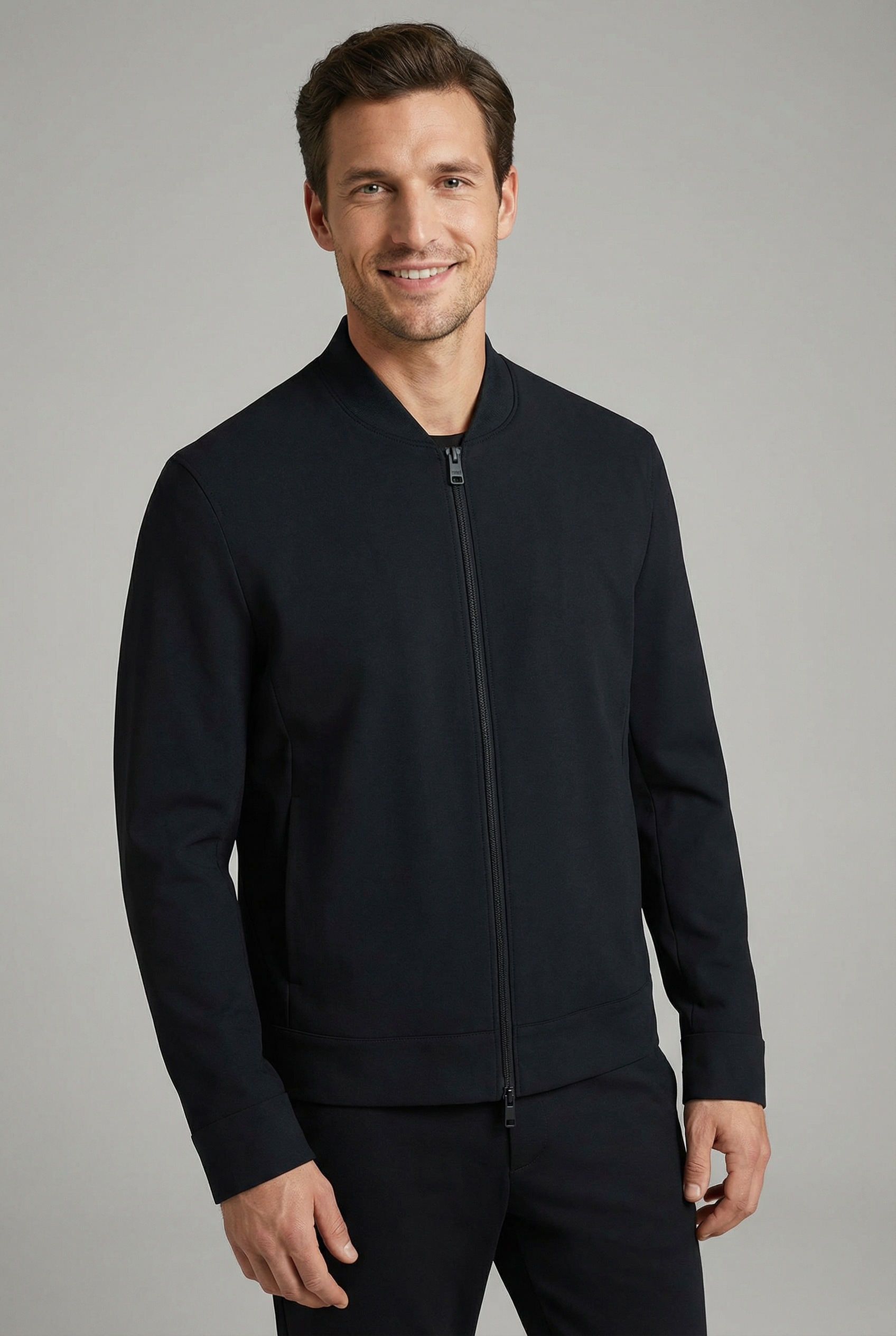 Cinque Sweatjacke "CICROSS" mit Stehkragen, Regular Fit, 2-Wege-Reißverschl günstig online kaufen