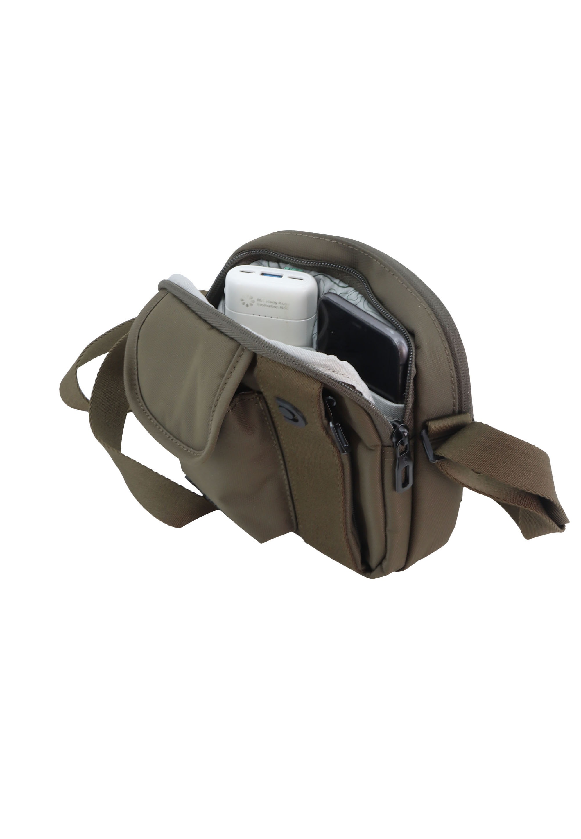 Discovery Schultertasche »Downtown«, aus rPet Polyester-Material