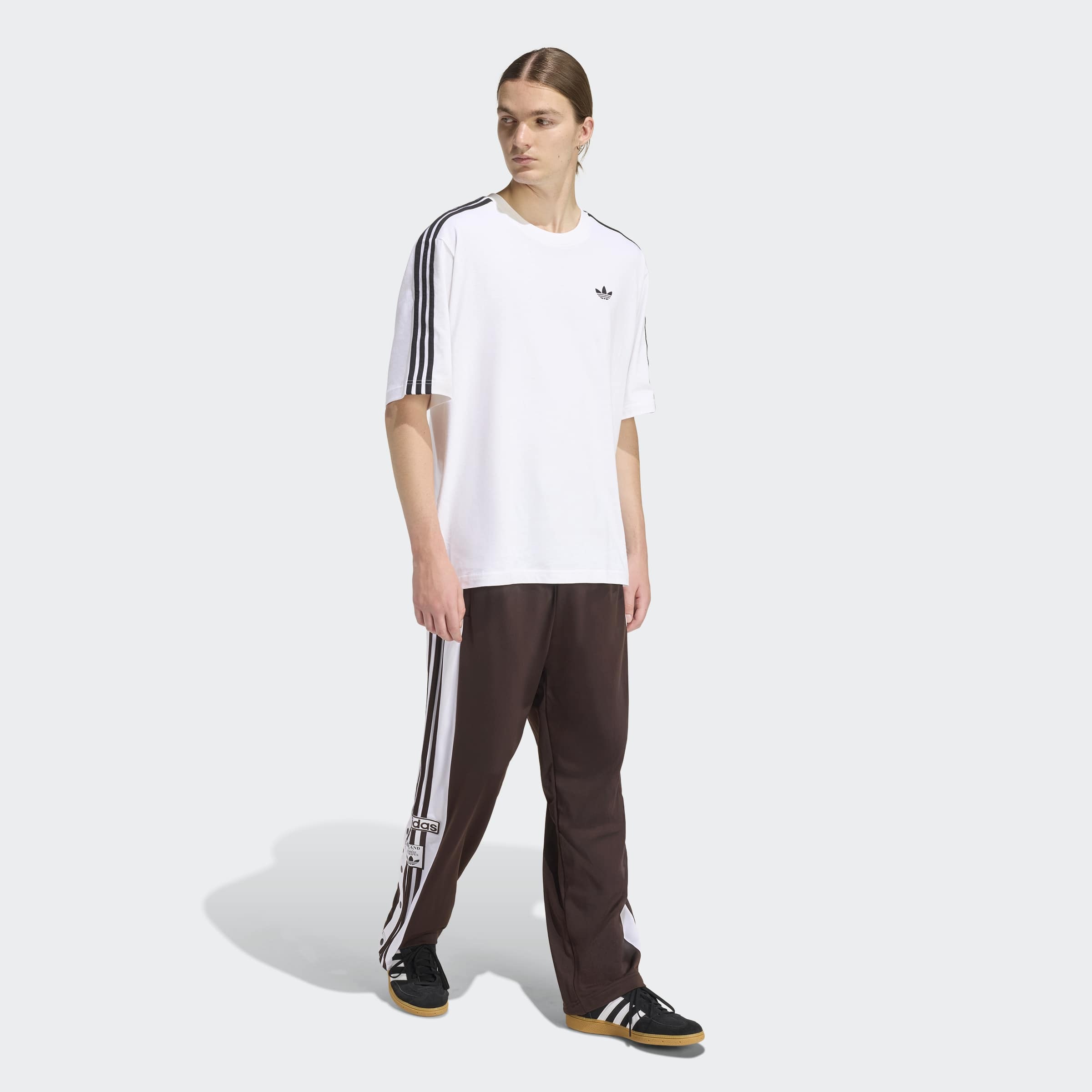 Adidas Originals Pantalon Adibreak Classic Aurora Coffee / White L Homme 3